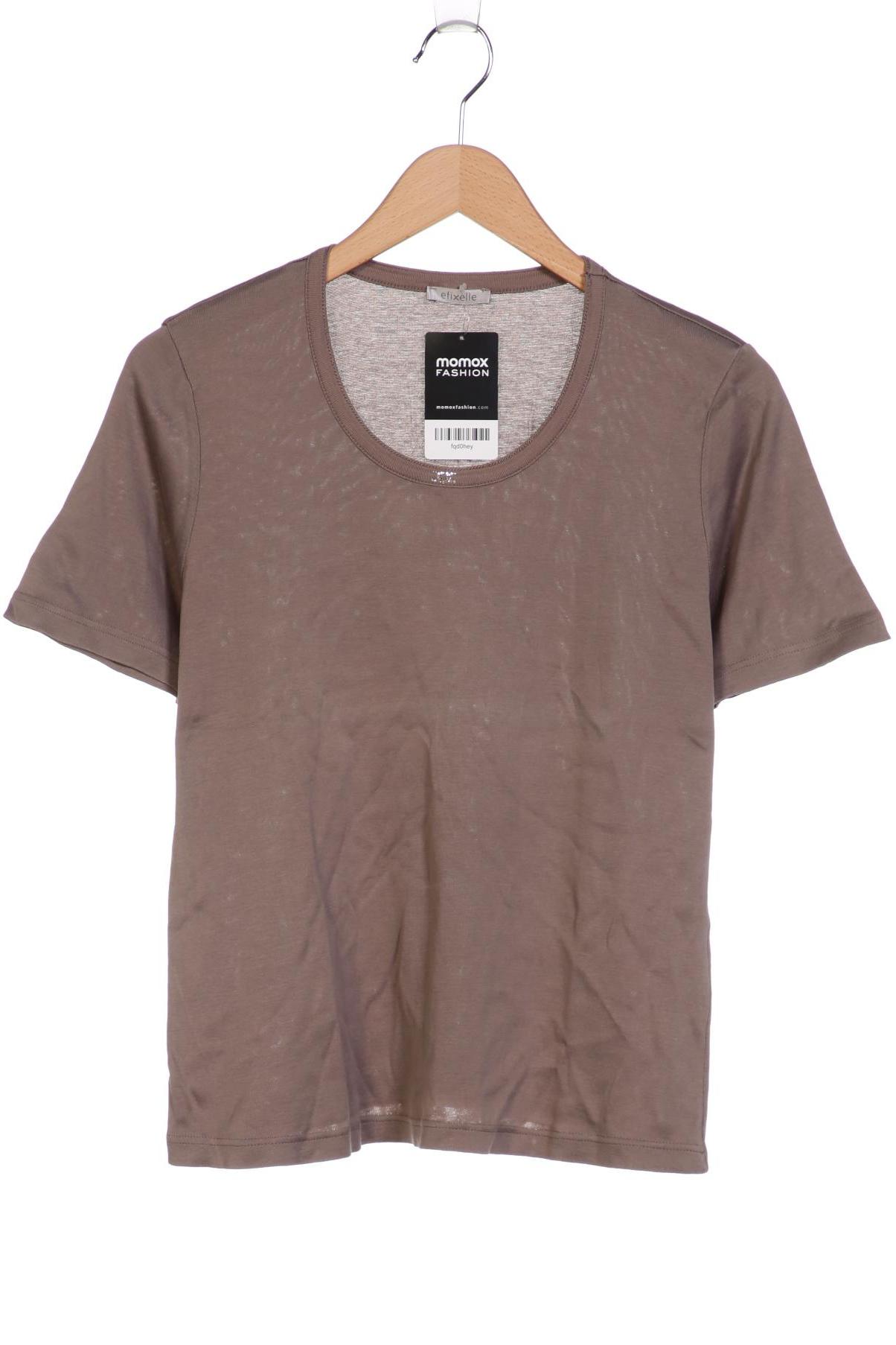 

efixelle Damen T-Shirt, grau, Gr. 40