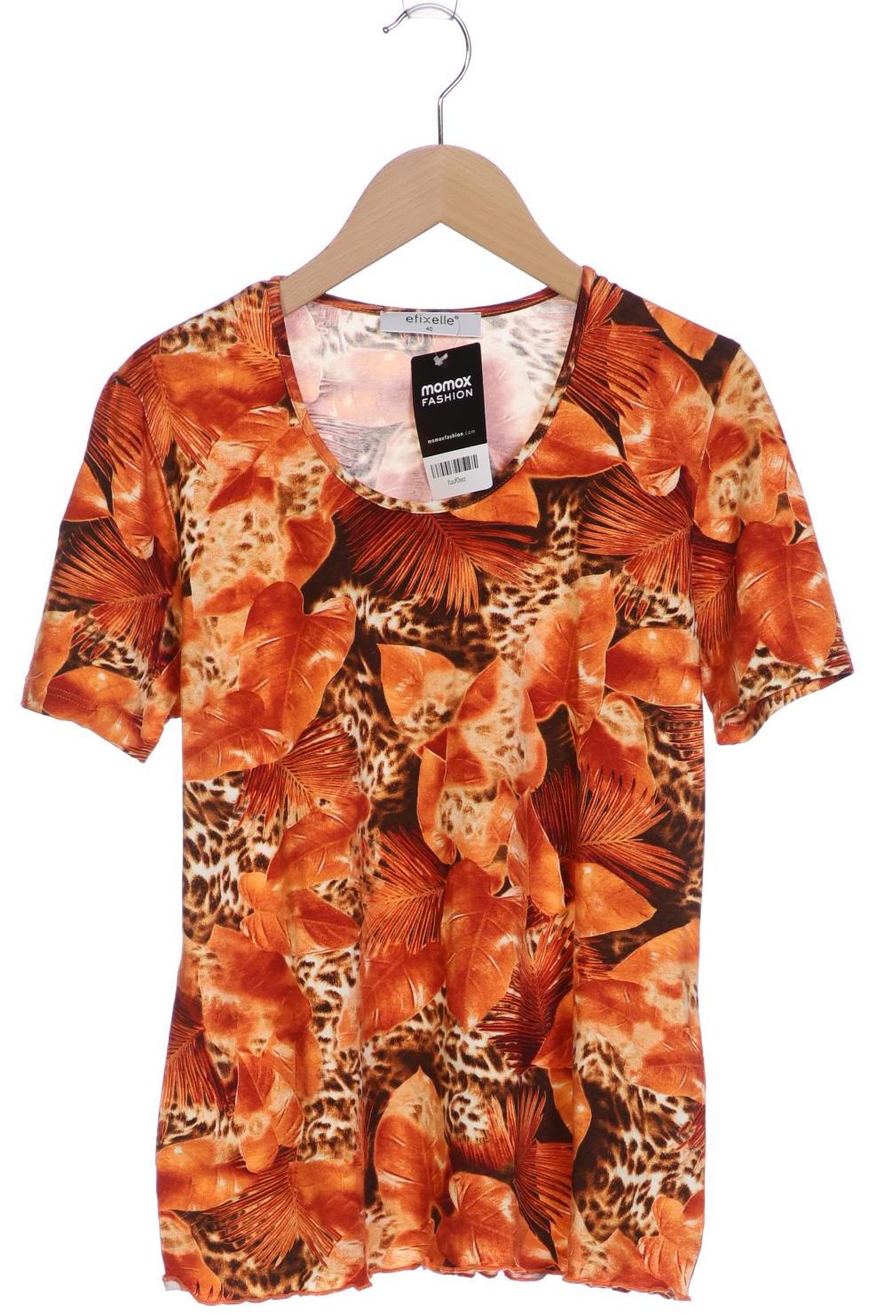 

efixelle Damen T-Shirt, orange