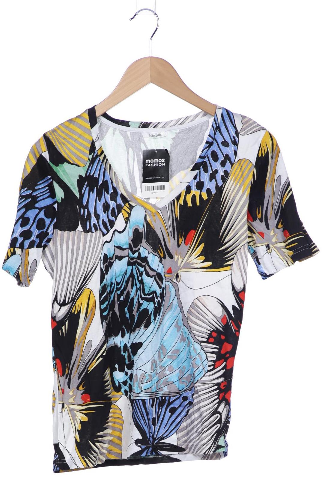 

efixelle Damen T-Shirt, mehrfarbig, Gr. 38