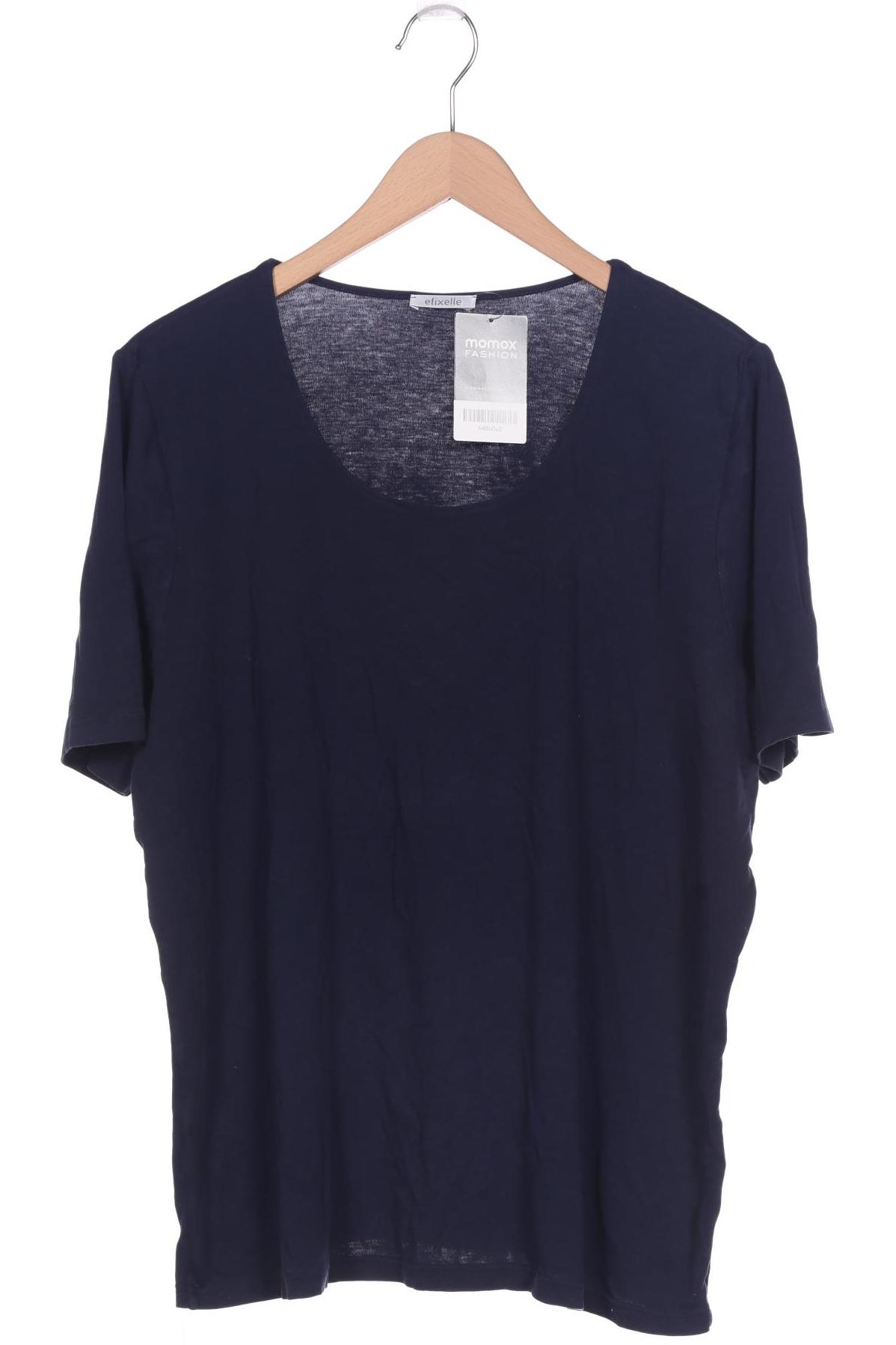 

efixelle Damen T-Shirt, marineblau, Gr. 44