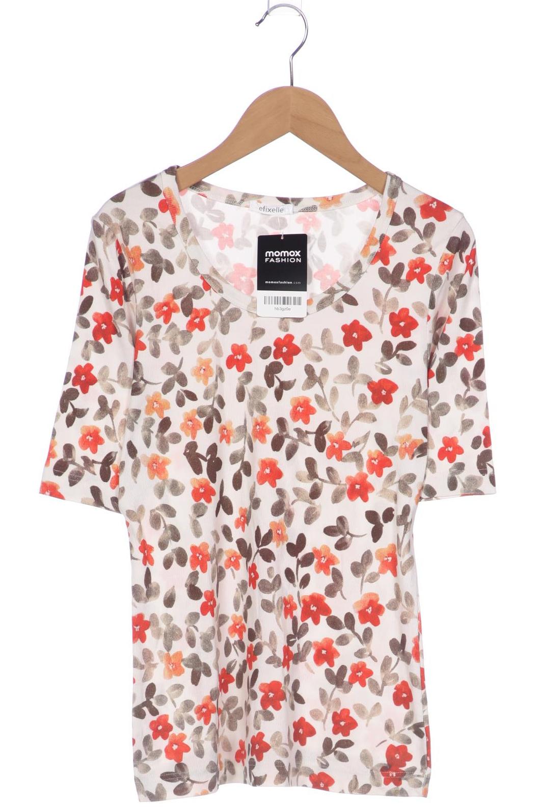 

efixelle Damen T-Shirt, weiß, Gr. 38