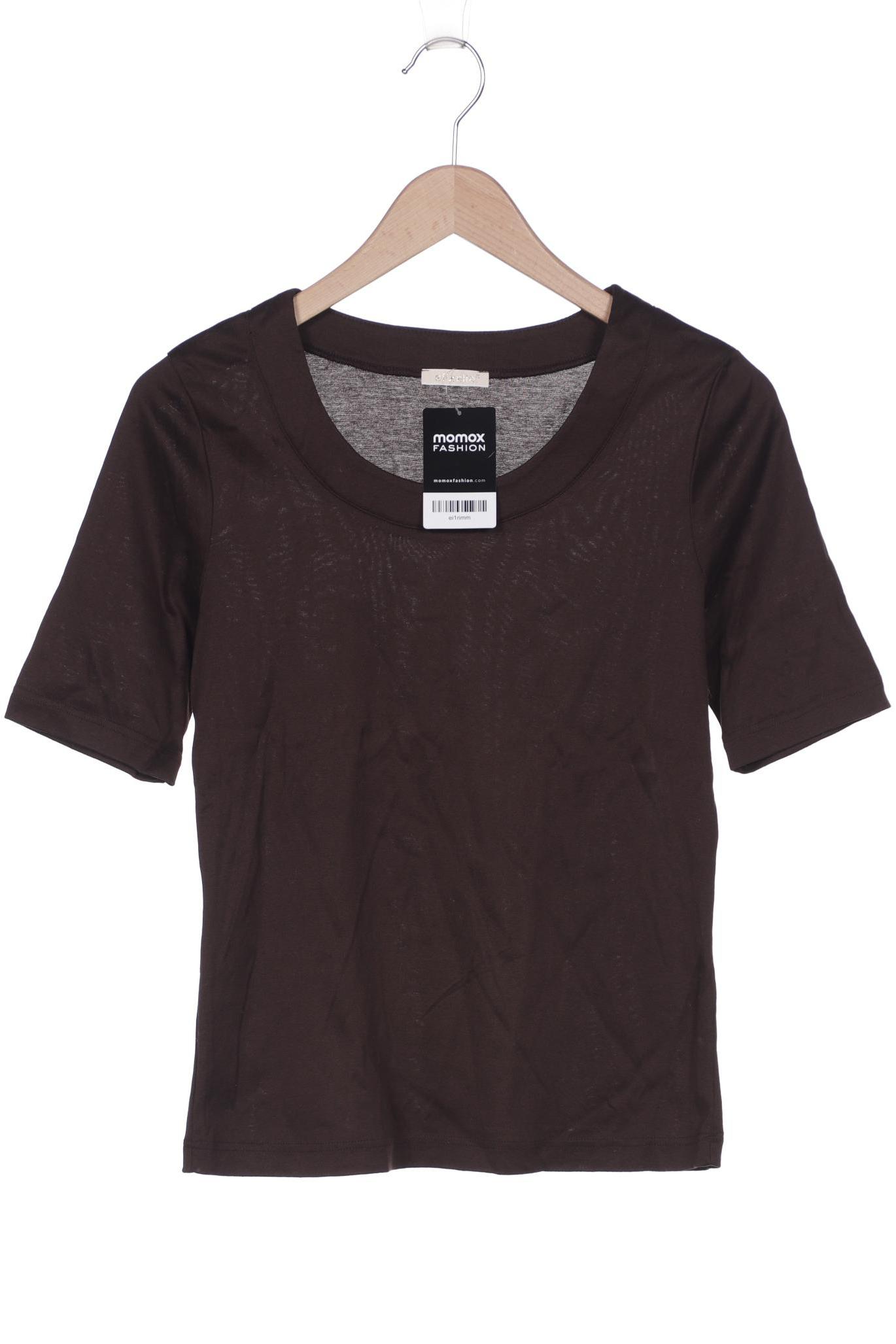 

efixelle Damen T-Shirt, braun, Gr. 38