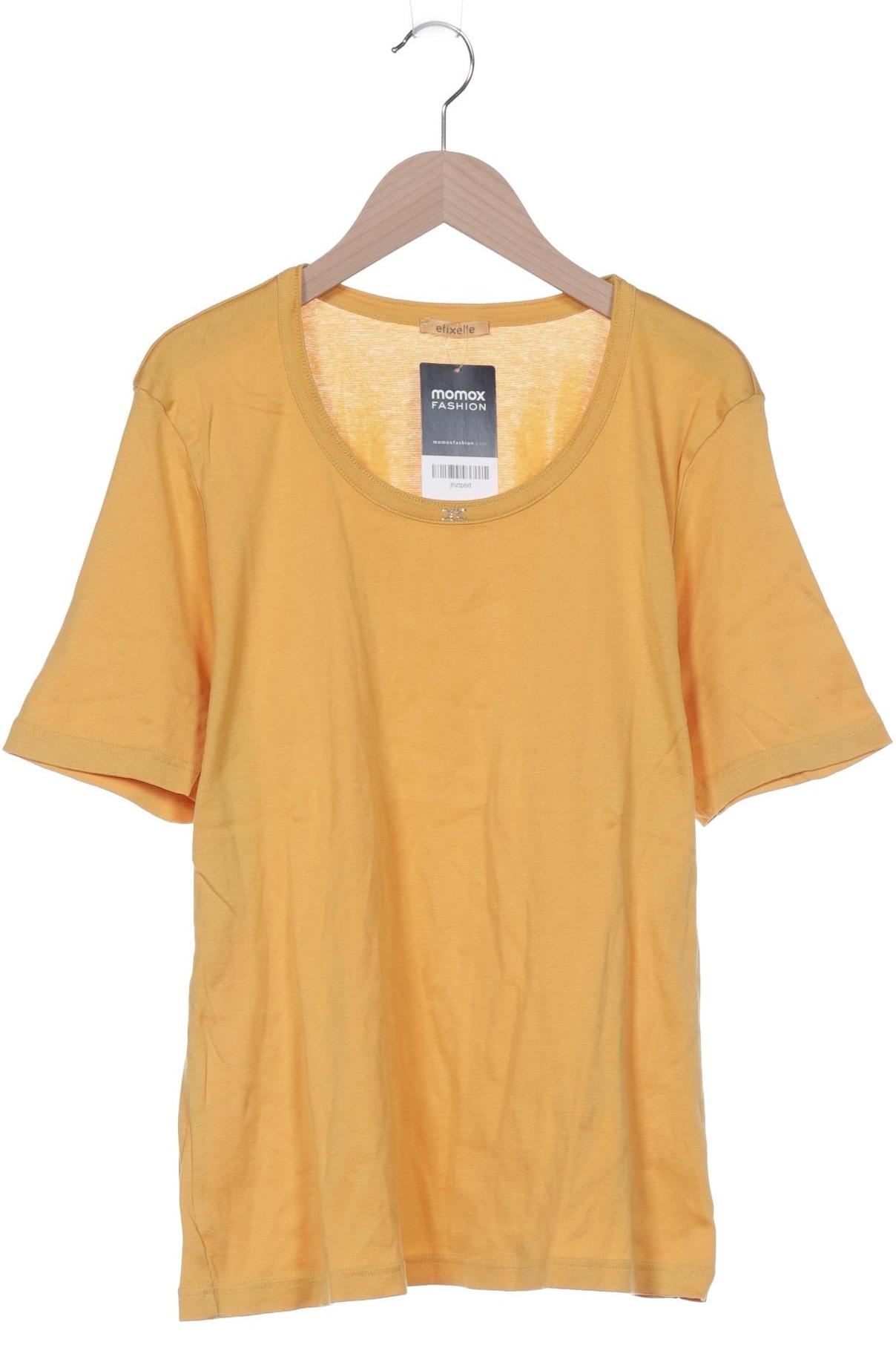 

efixelle Damen T-Shirt, orange, Gr. 46