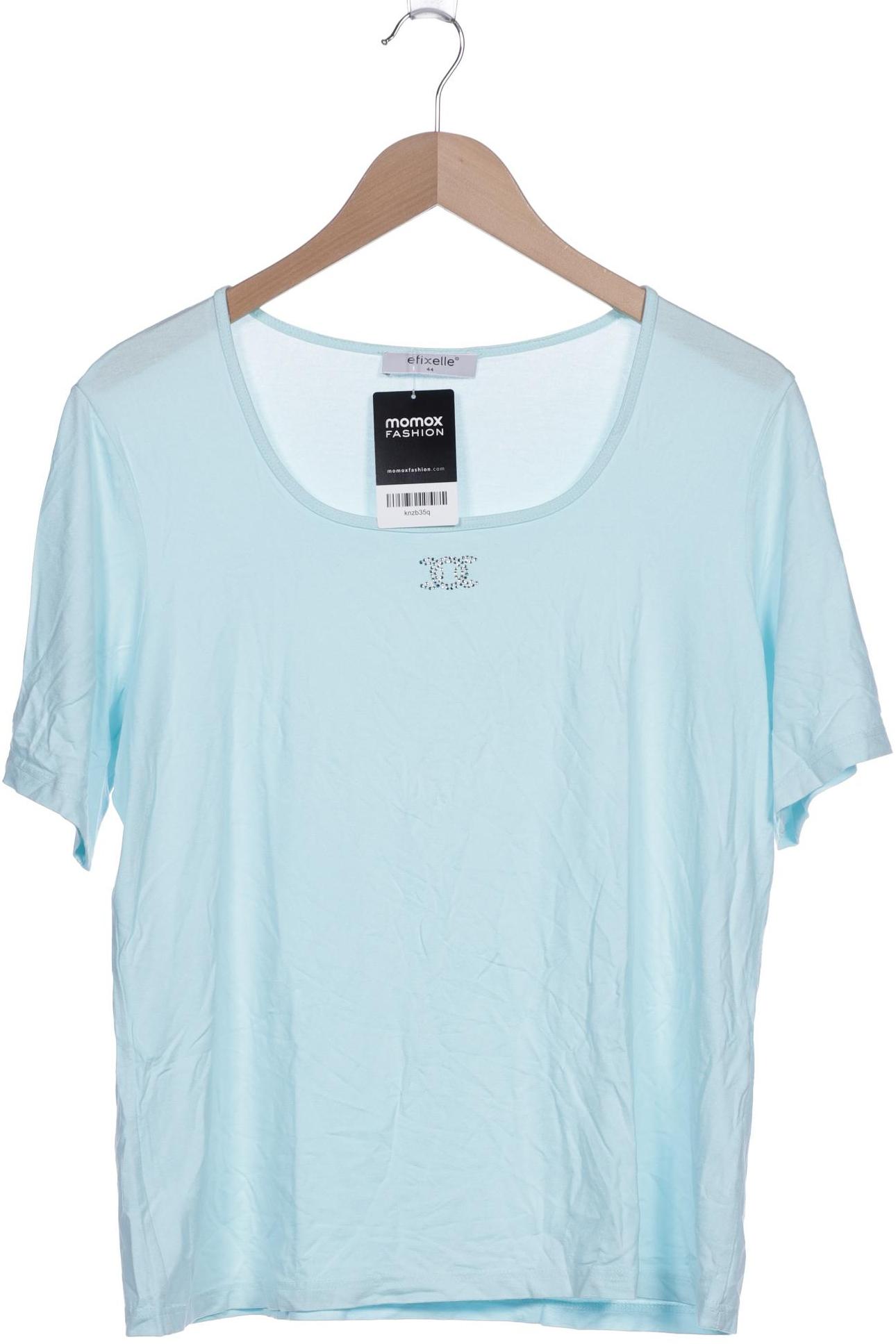 

efixelle Damen T-Shirt, hellblau
