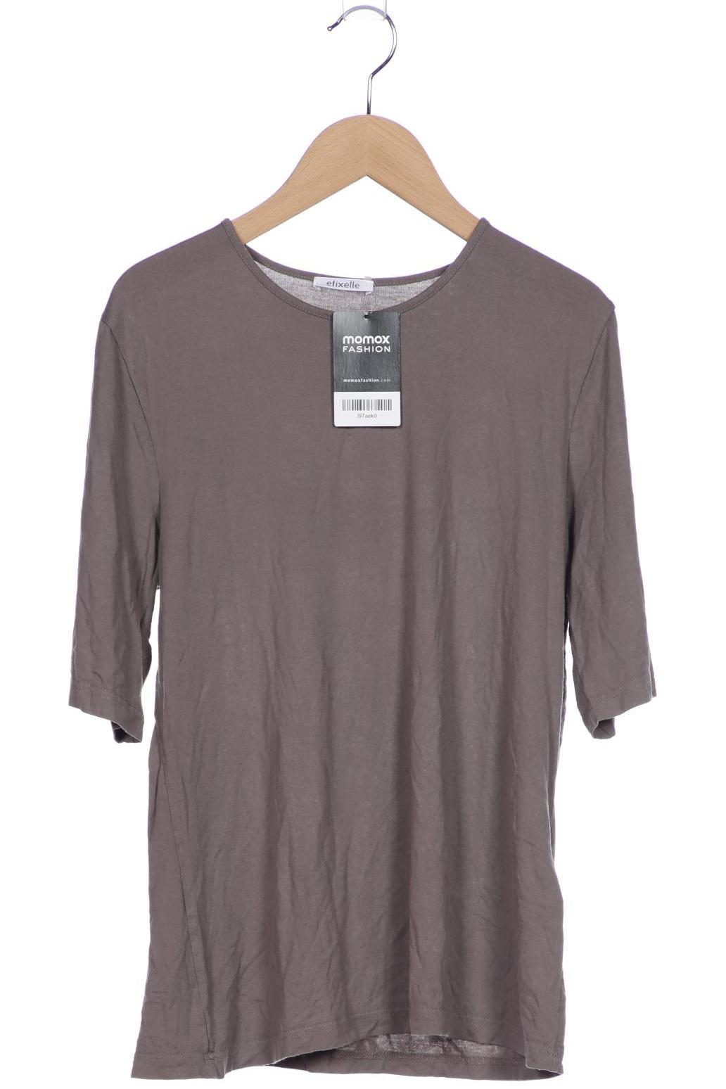 

efixelle Damen T-Shirt, grau, Gr. 40