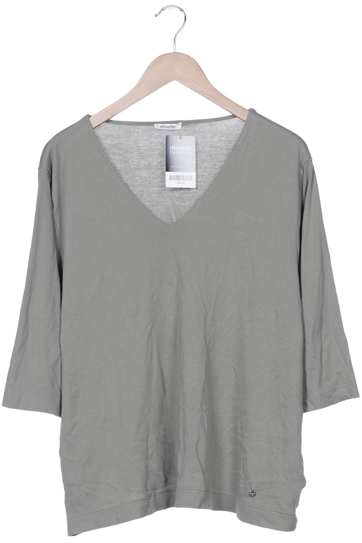 

efixelle Damen T-Shirt, grün, Gr. 48