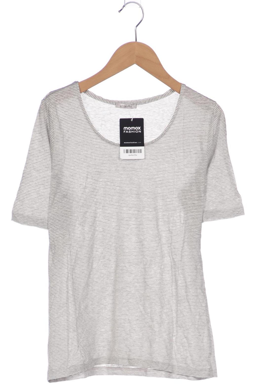 

efixelle Damen T-Shirt, grau, Gr. 38