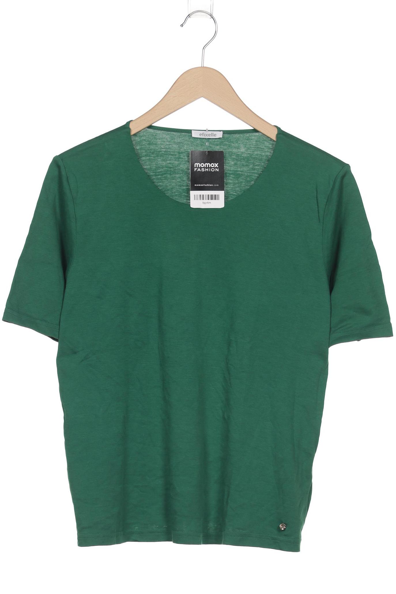 

efixelle Damen T-Shirt, grün, Gr. 44