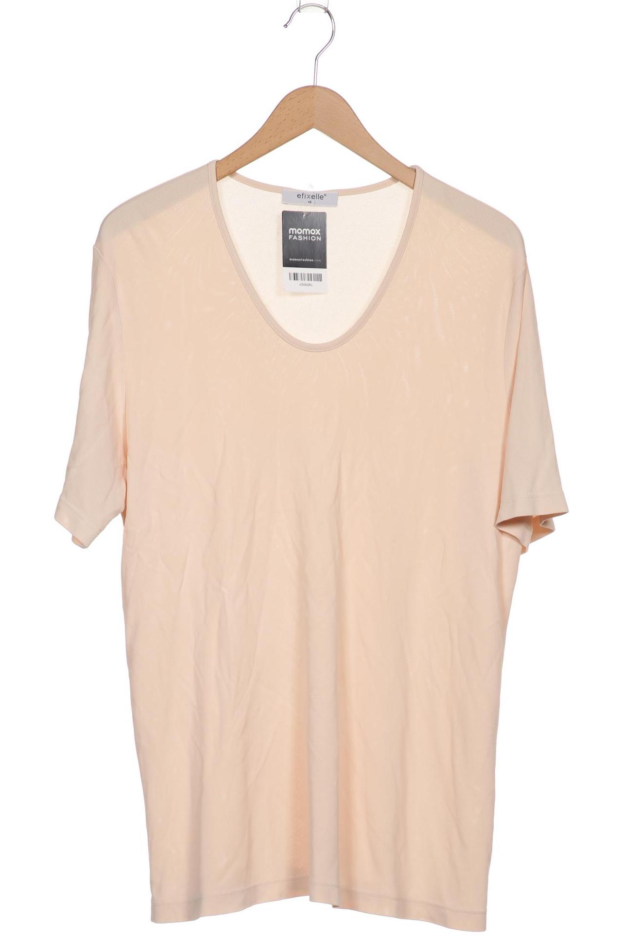 

efixelle Damen T-Shirt, beige