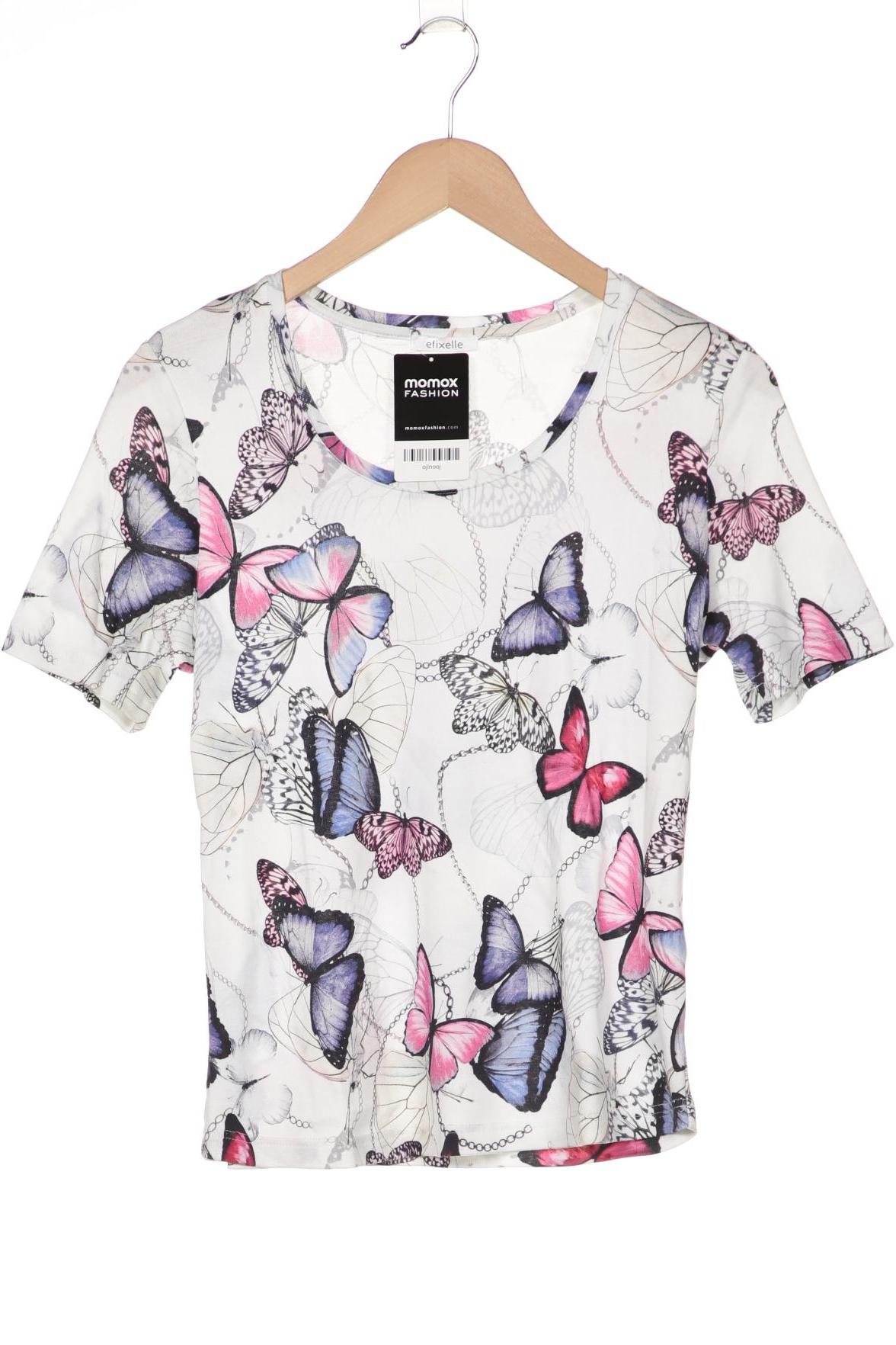 

efixelle Damen T-Shirt, mehrfarbig