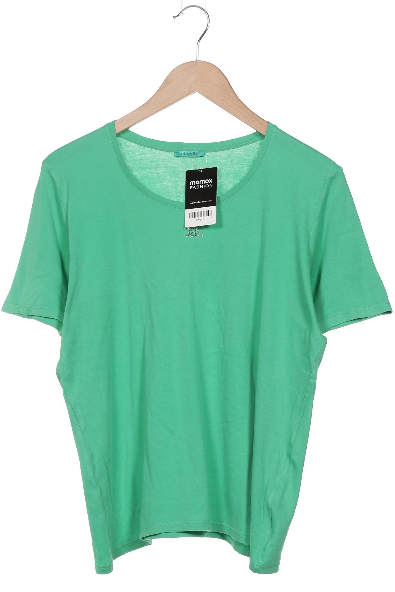 

efixelle Damen T-Shirt, grün, Gr. 42
