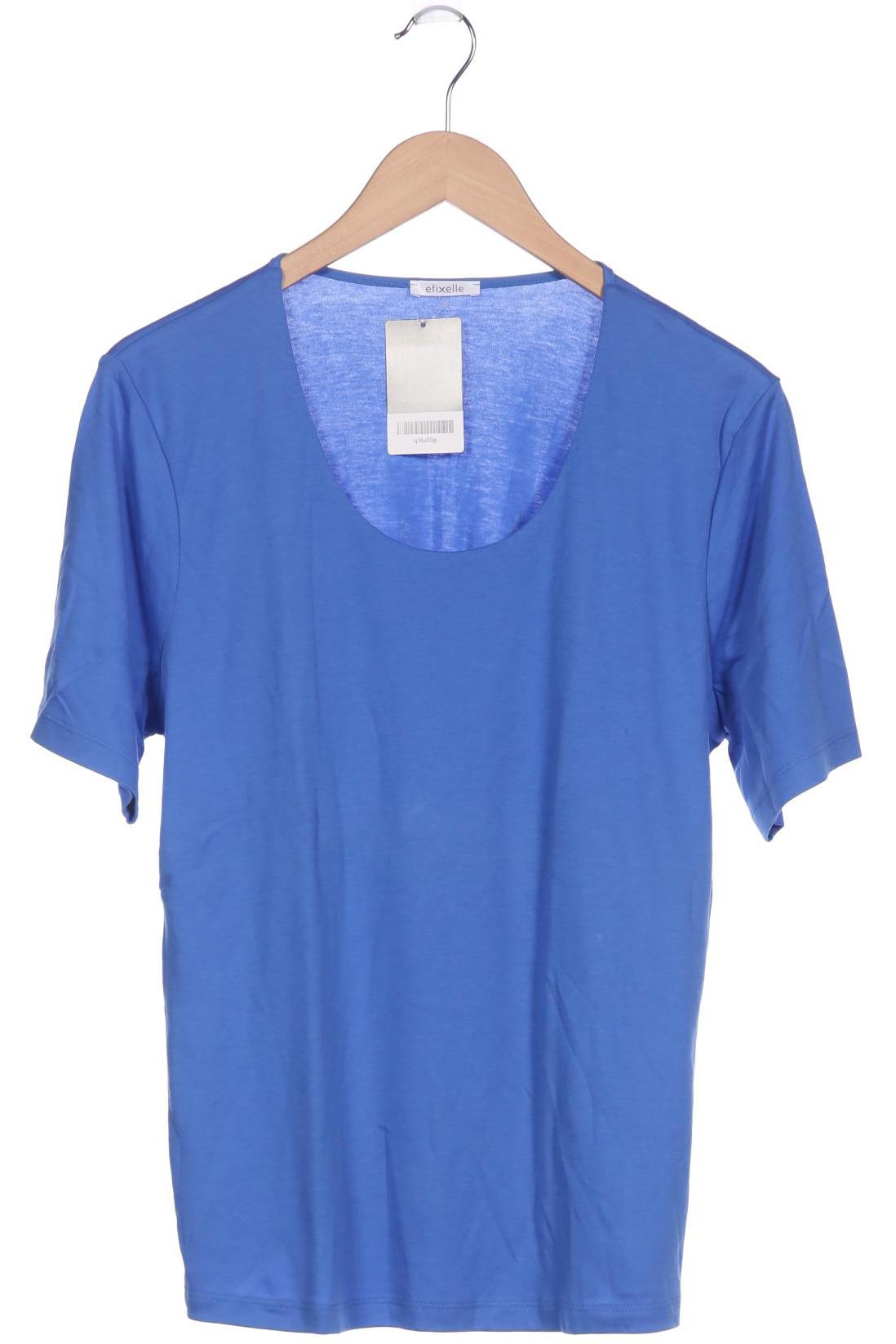 

efixelle Damen T-Shirt, blau, Gr. 44