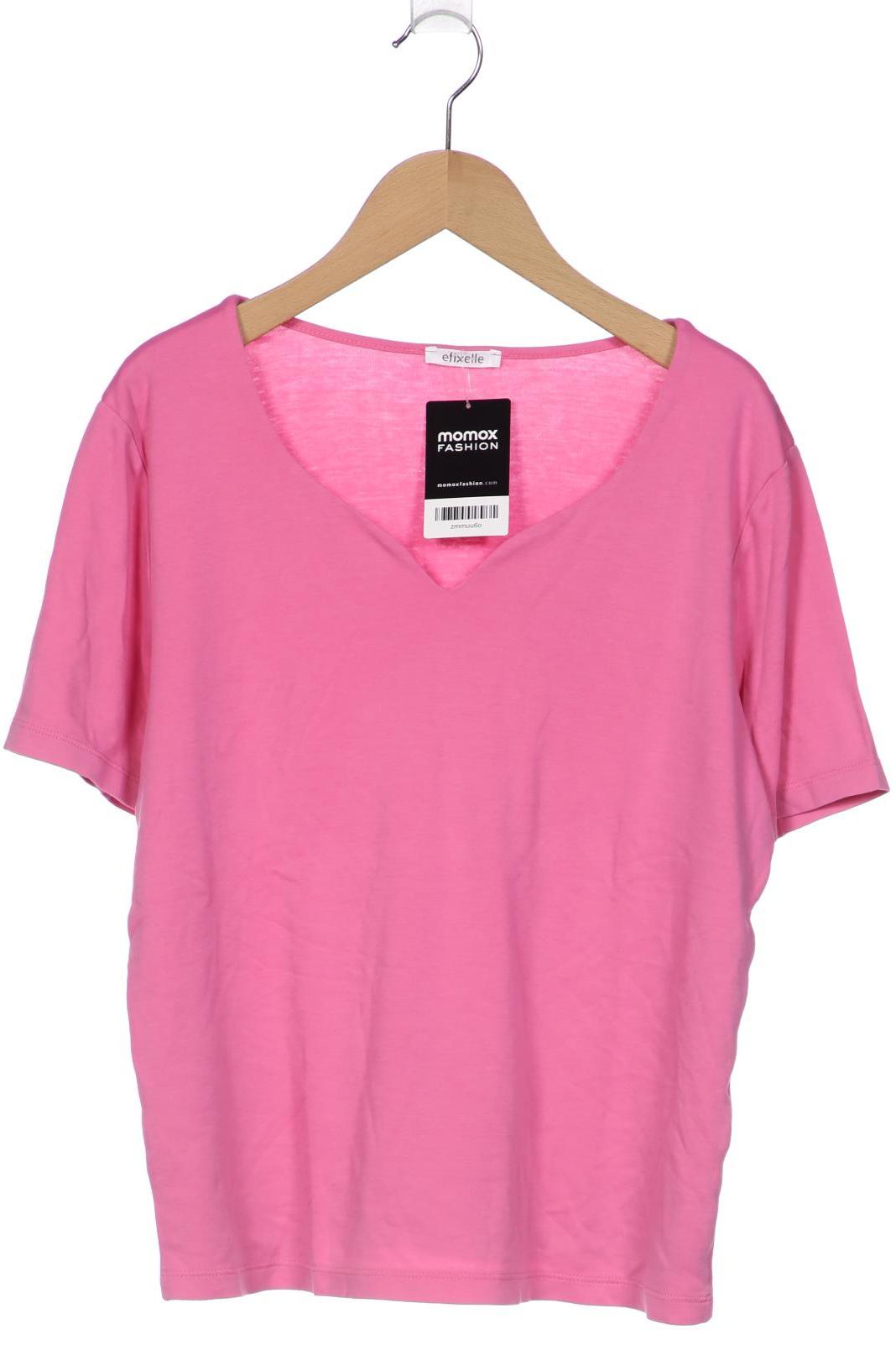 

efixelle Damen T-Shirt, pink, Gr. 40