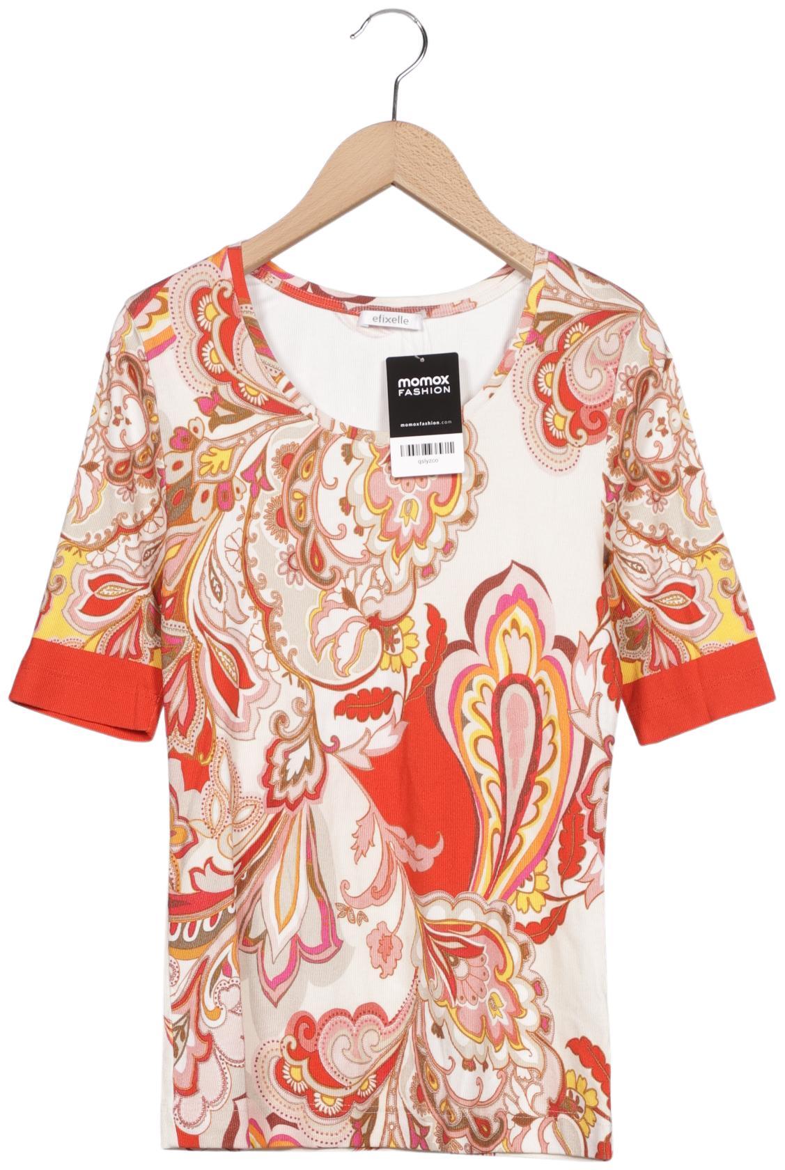 

efixelle Damen T-Shirt, rot, Gr. 38