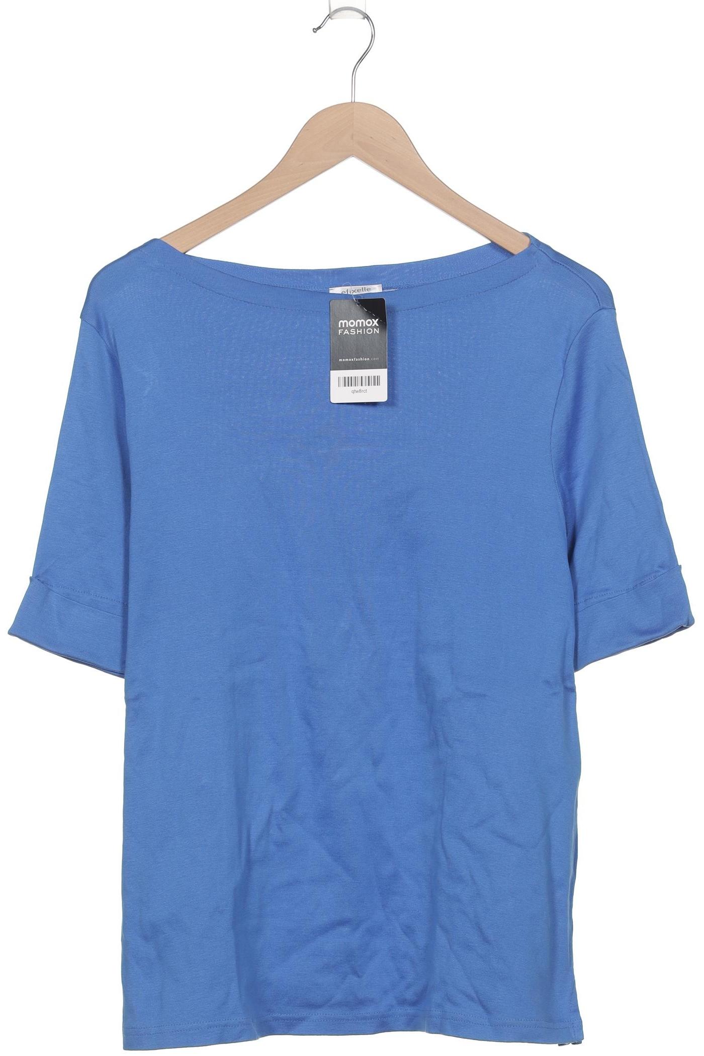 

efixelle Damen T-Shirt, blau, Gr. 46
