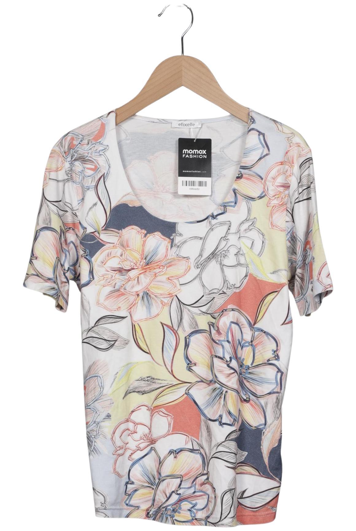 

efixelle Damen T-Shirt, mehrfarbig, Gr. 38