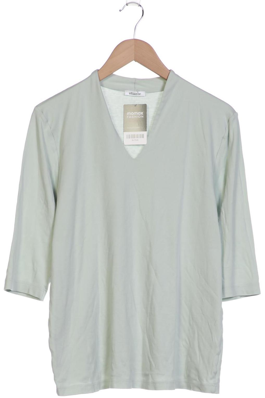 

efixelle Damen T-Shirt, hellgrün, Gr. 48