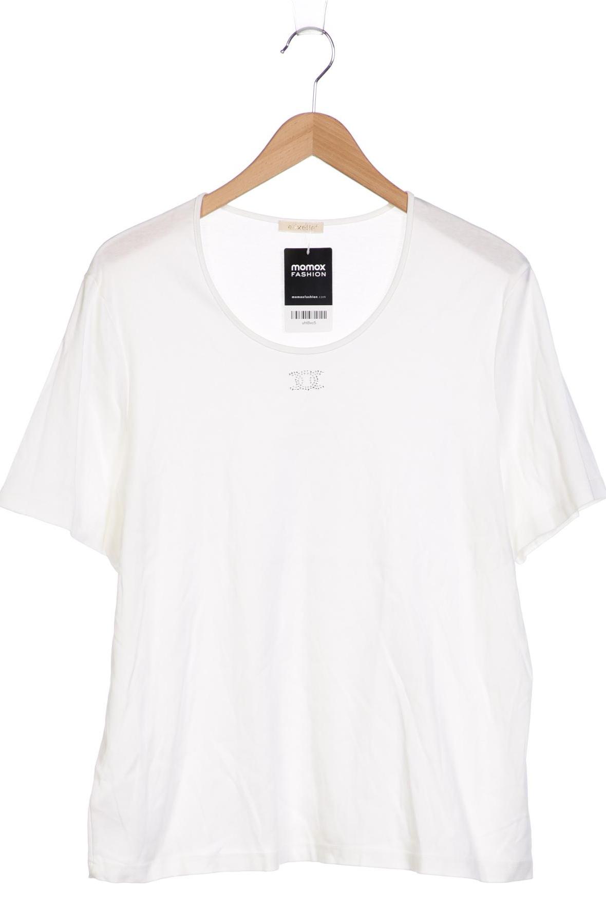 

efixelle Damen T-Shirt, cremeweiß, Gr. 50