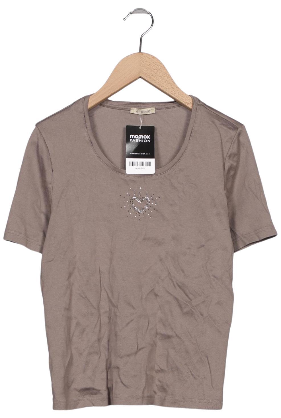 

efixelle Damen T-Shirt, grau, Gr. 38