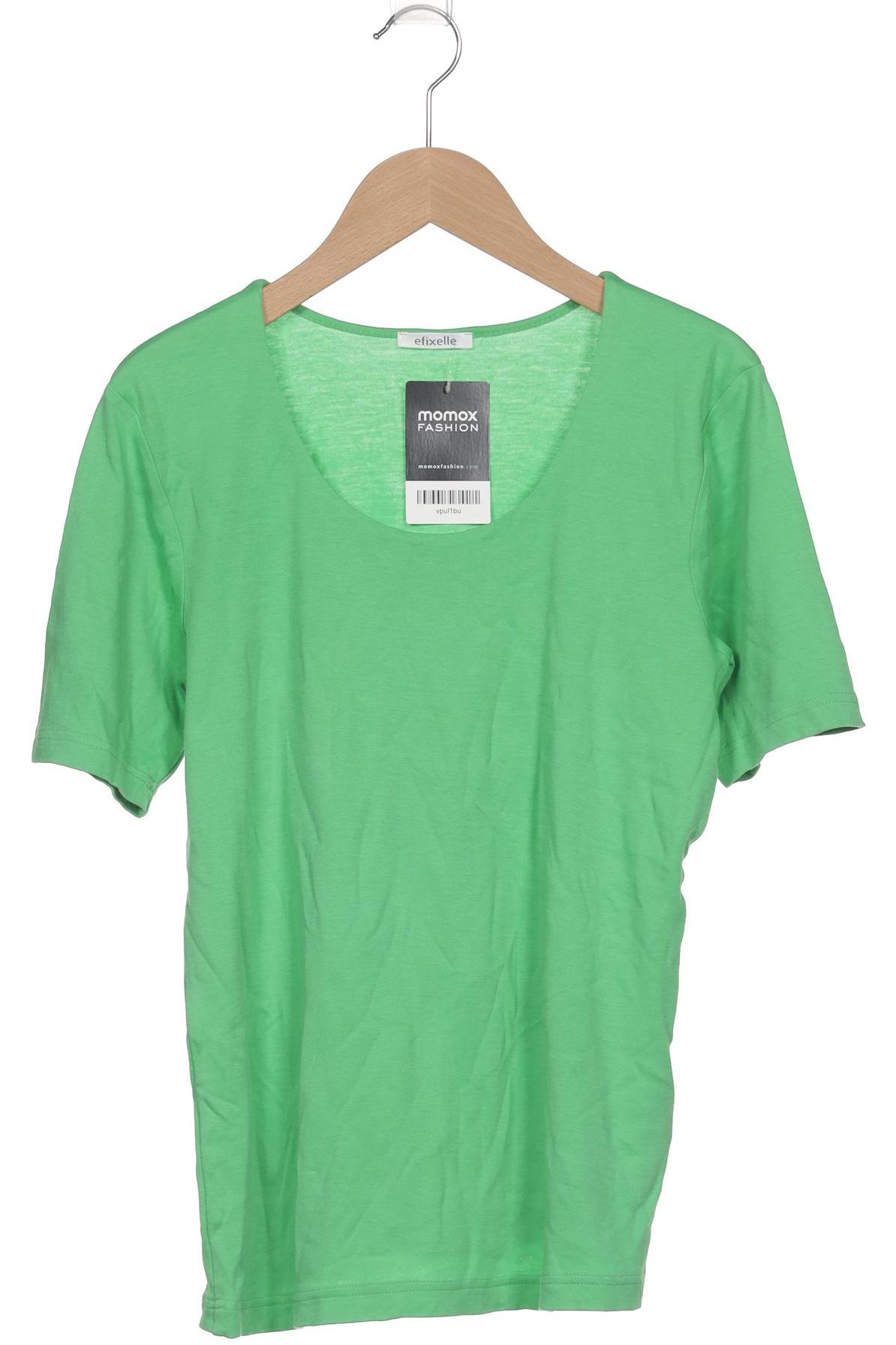 

efixelle Damen T-Shirt, grün, Gr. 36