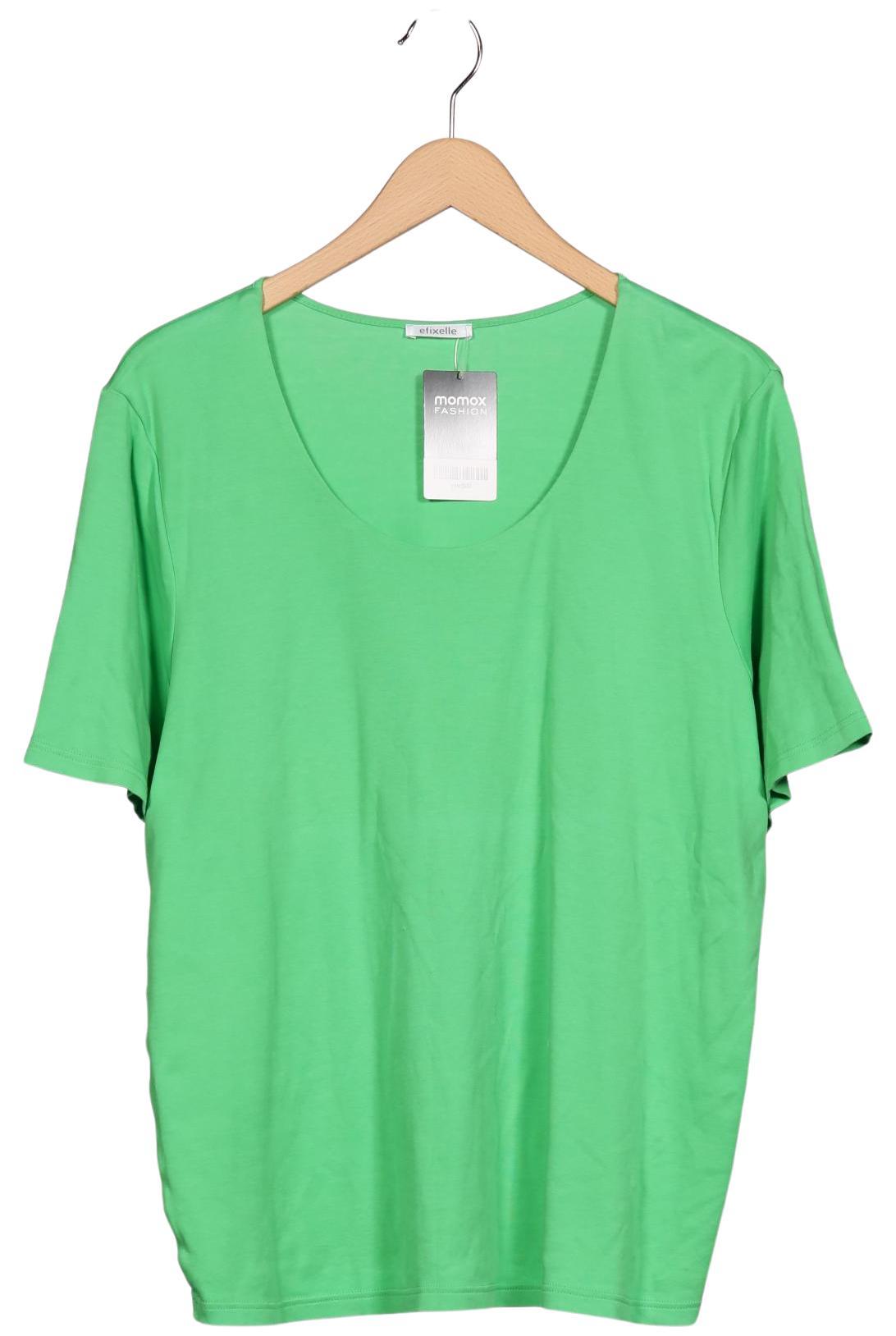 

efixelle Damen T-Shirt, grün, Gr. 48