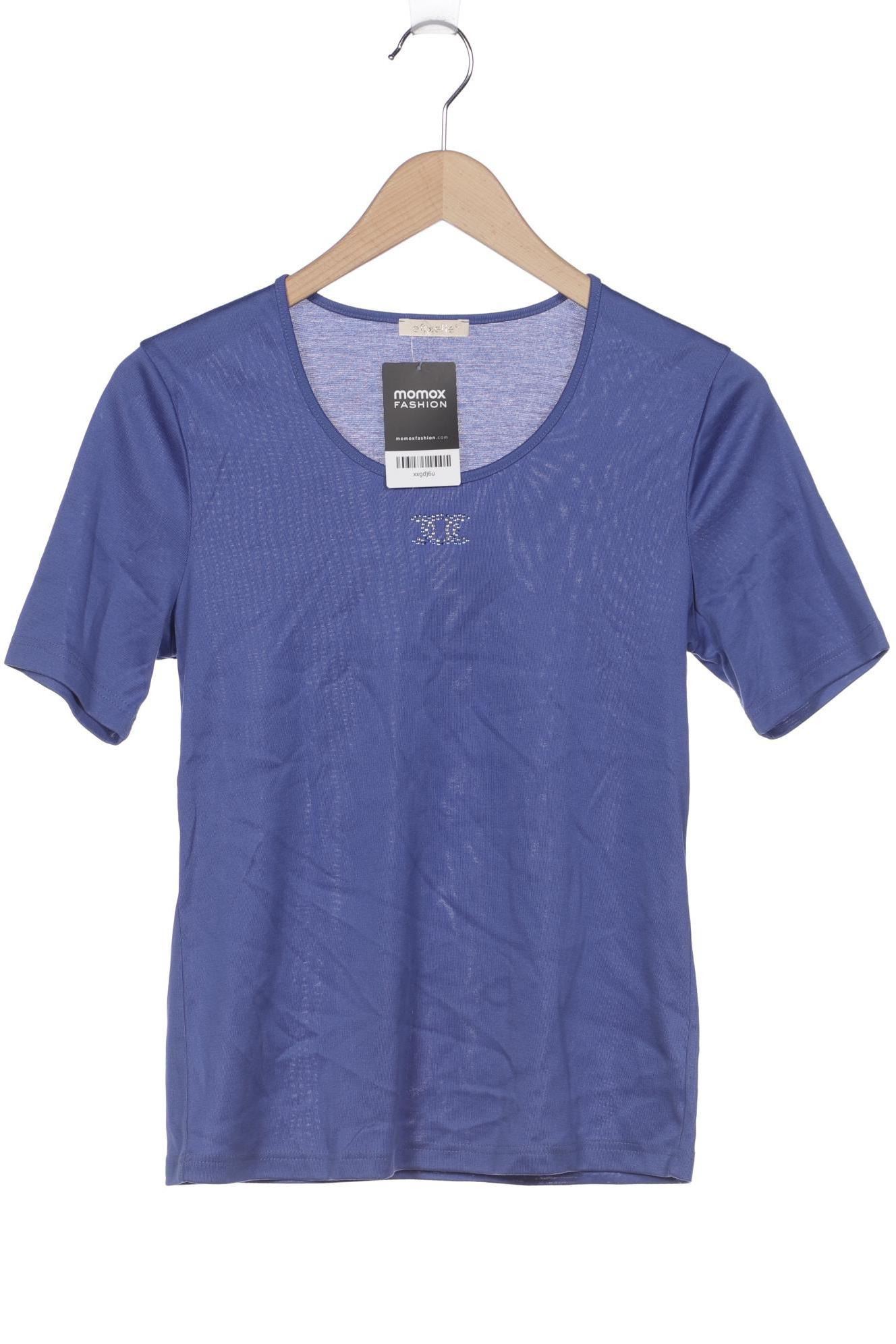 

efixelle Damen T-Shirt, blau, Gr. 36