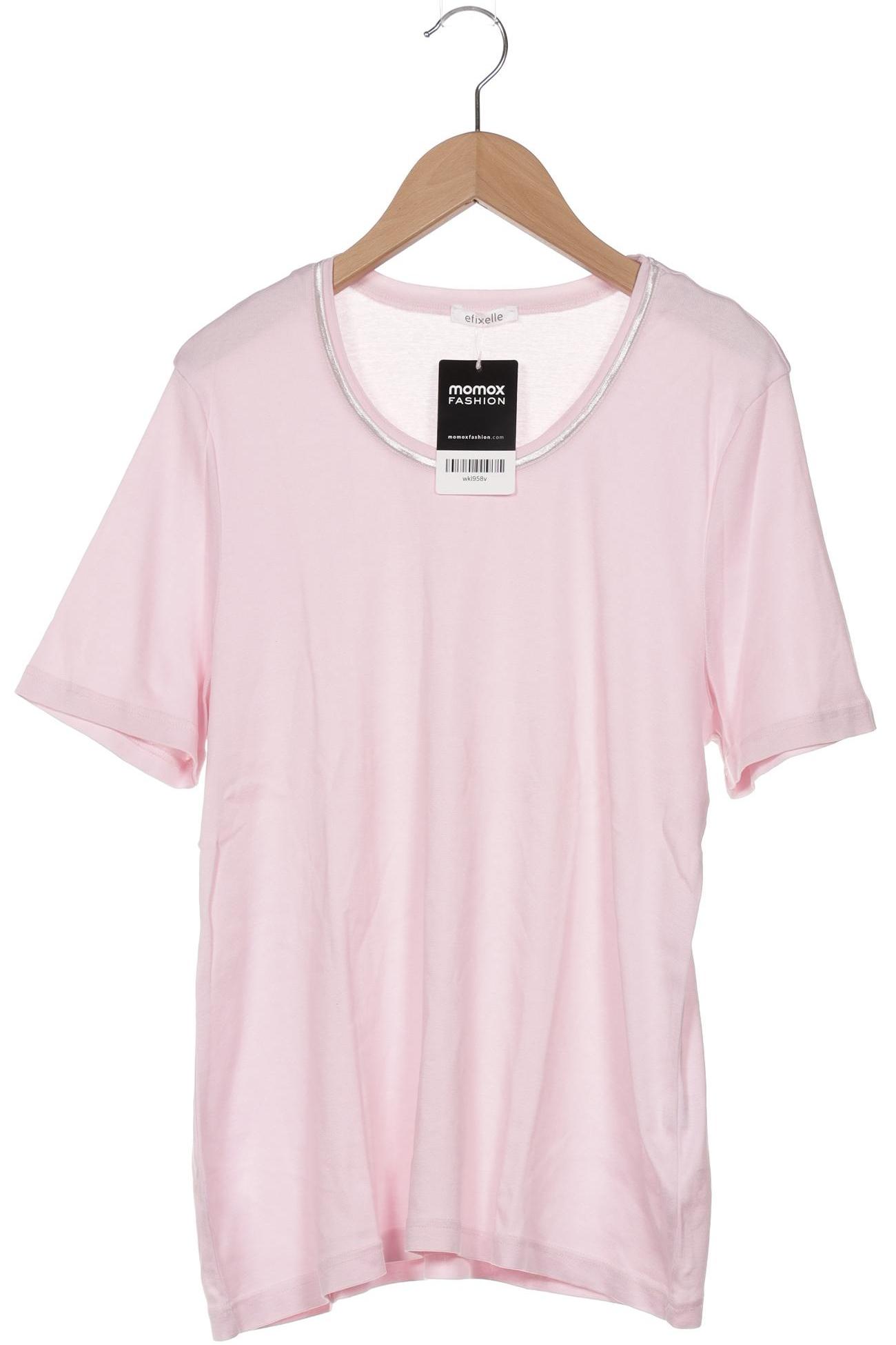 

efixelle Damen T-Shirt, pink, Gr. 42
