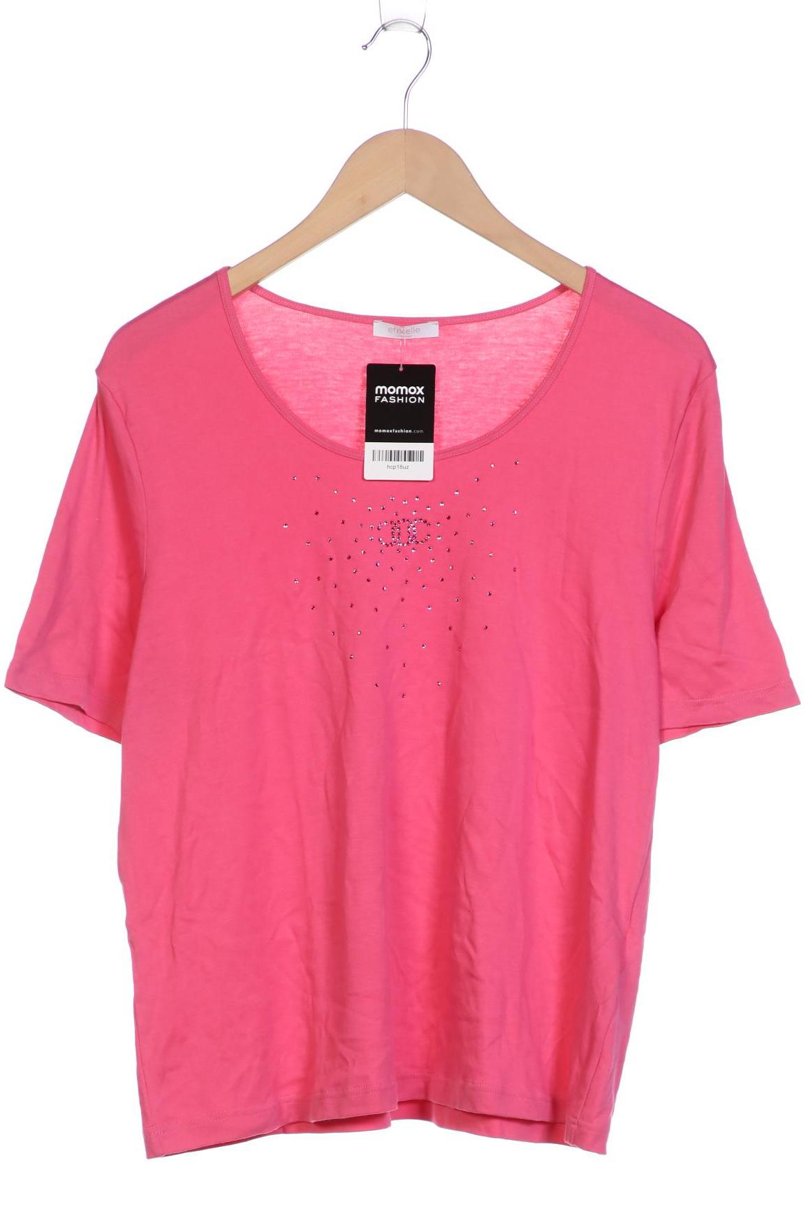 

efixelle Damen T-Shirt, pink, Gr. 48