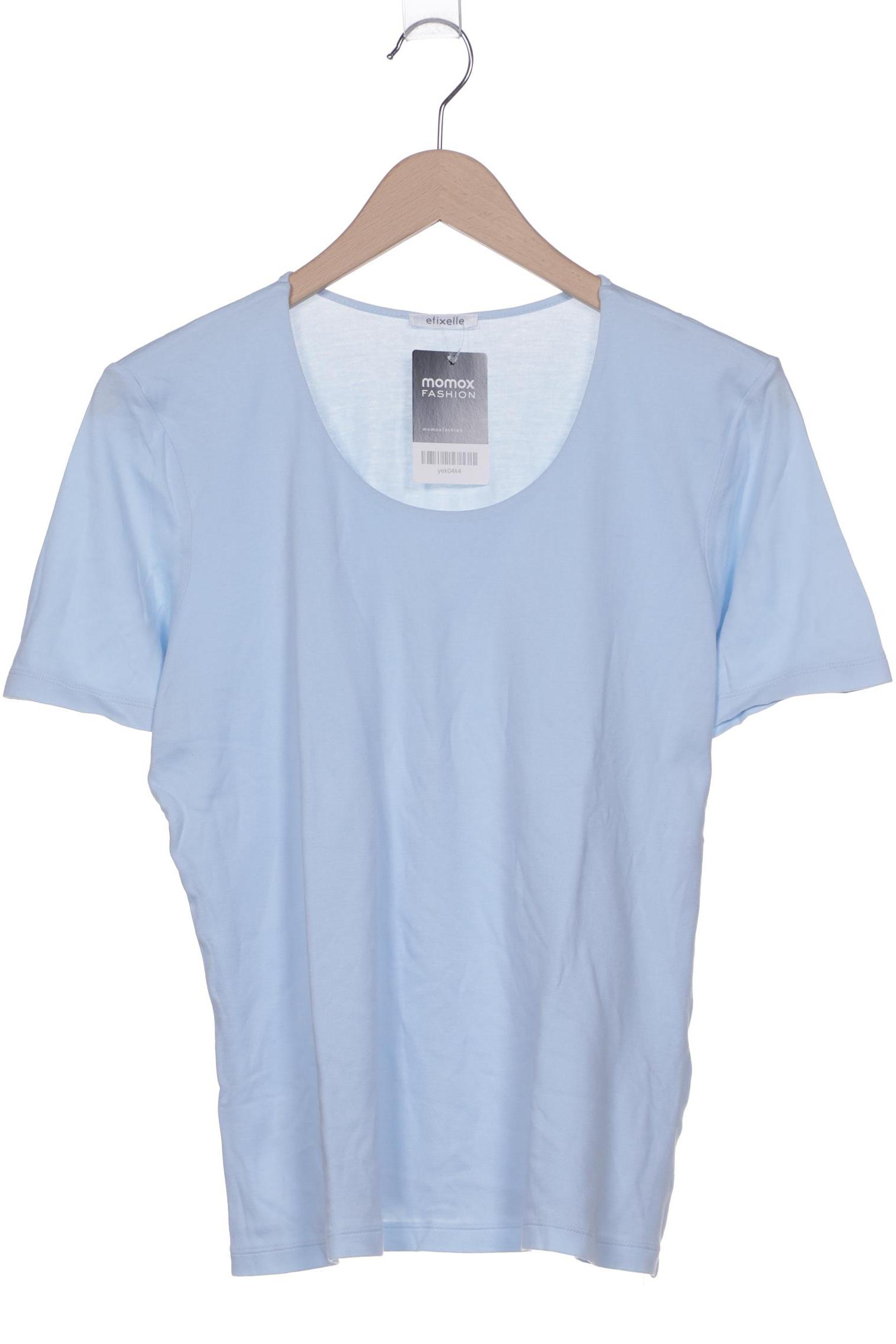 

efixelle Damen T-Shirt, hellblau, Gr. 42