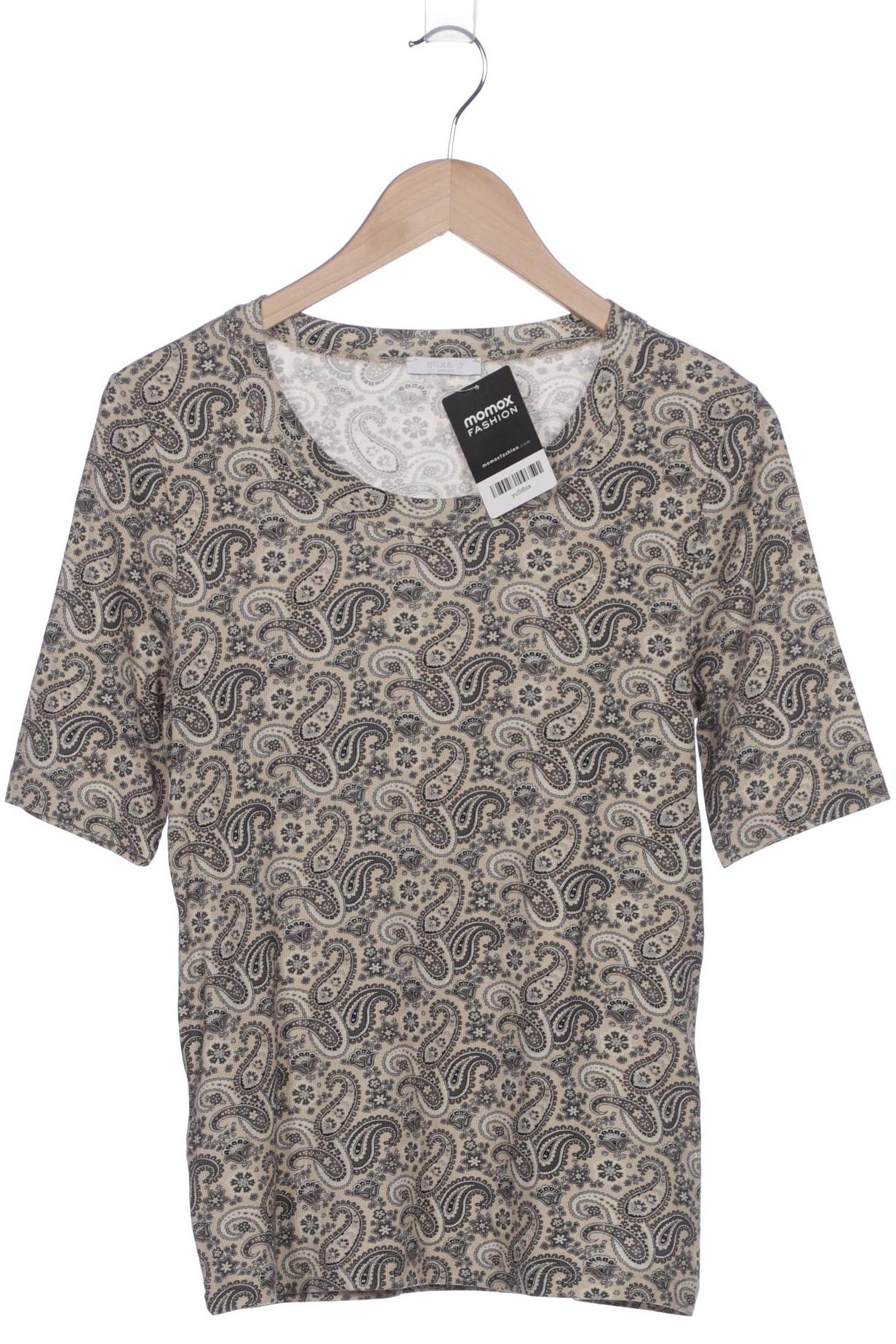 

efixelle Damen T-Shirt, beige, Gr. 42