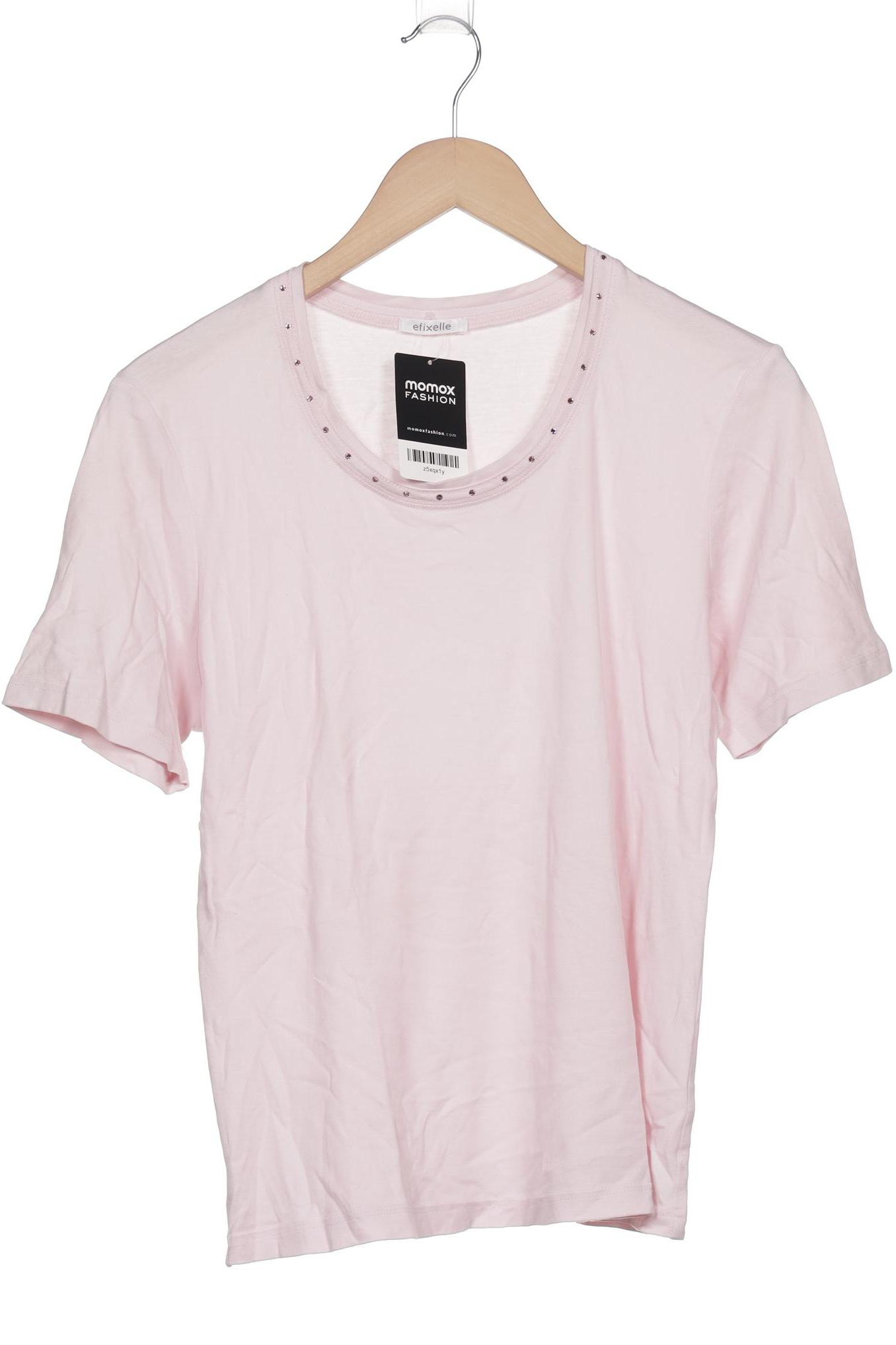

efixelle Damen T-Shirt, pink, Gr. 44
