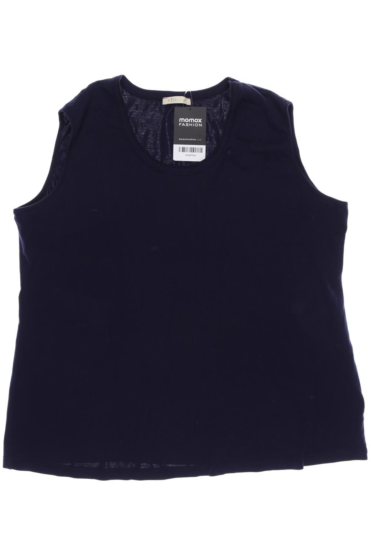 

efixelle Damen Top, marineblau, Gr. 48