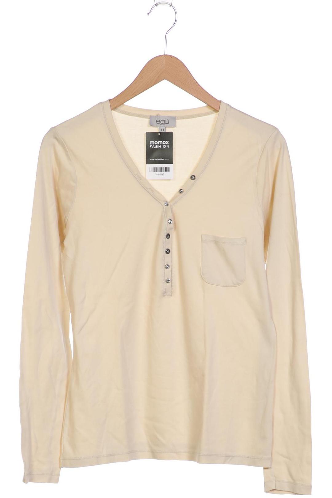 

Egu Damen Langarmshirt, cremeweiß, Gr. 38