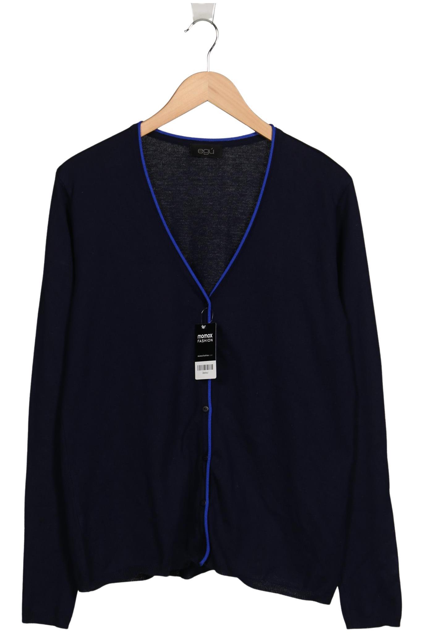 

Egu Damen Strickjacke, marineblau, Gr. 44