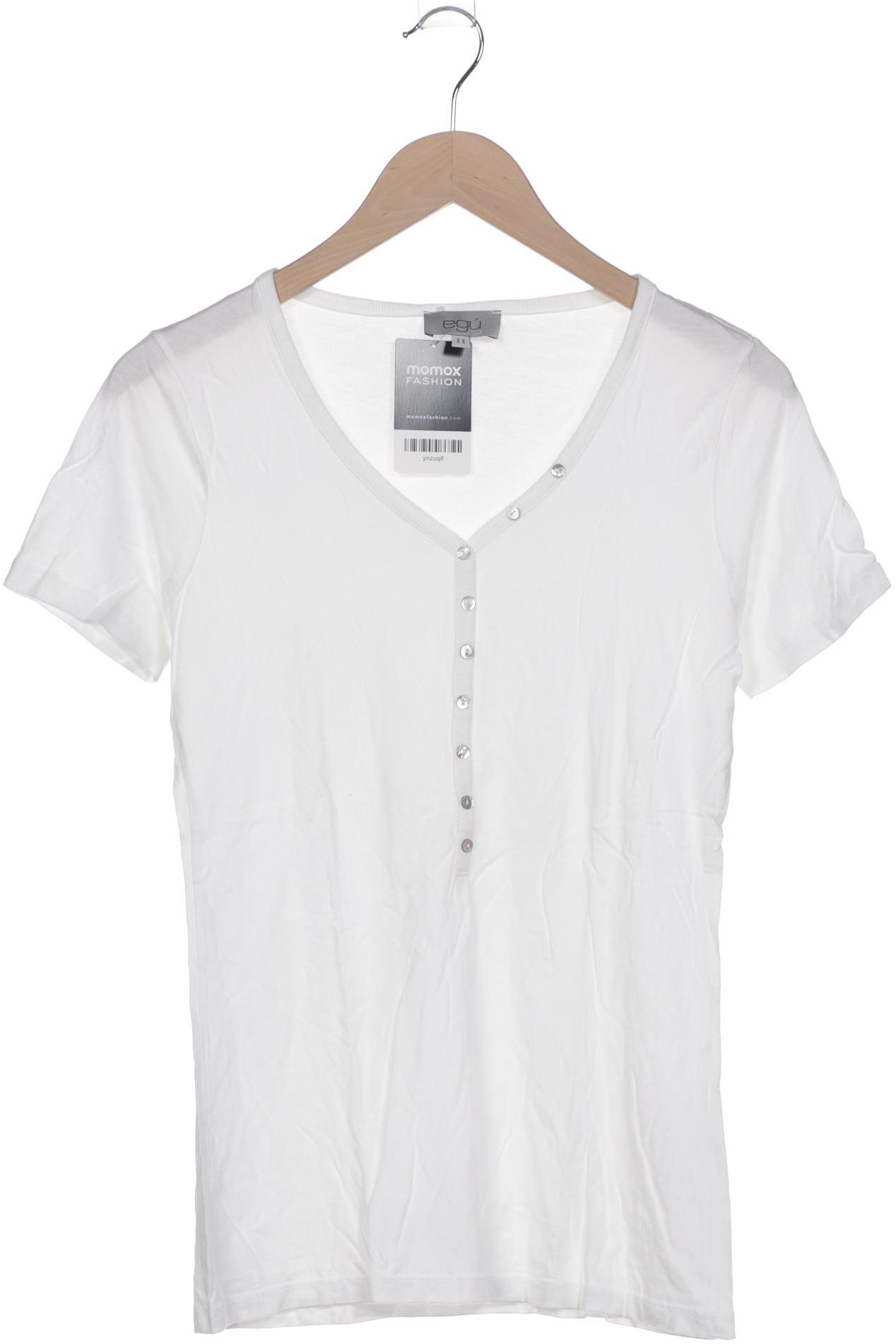 Thumbnail - Egu Damen T-Shirt, weiß, Gr. 34