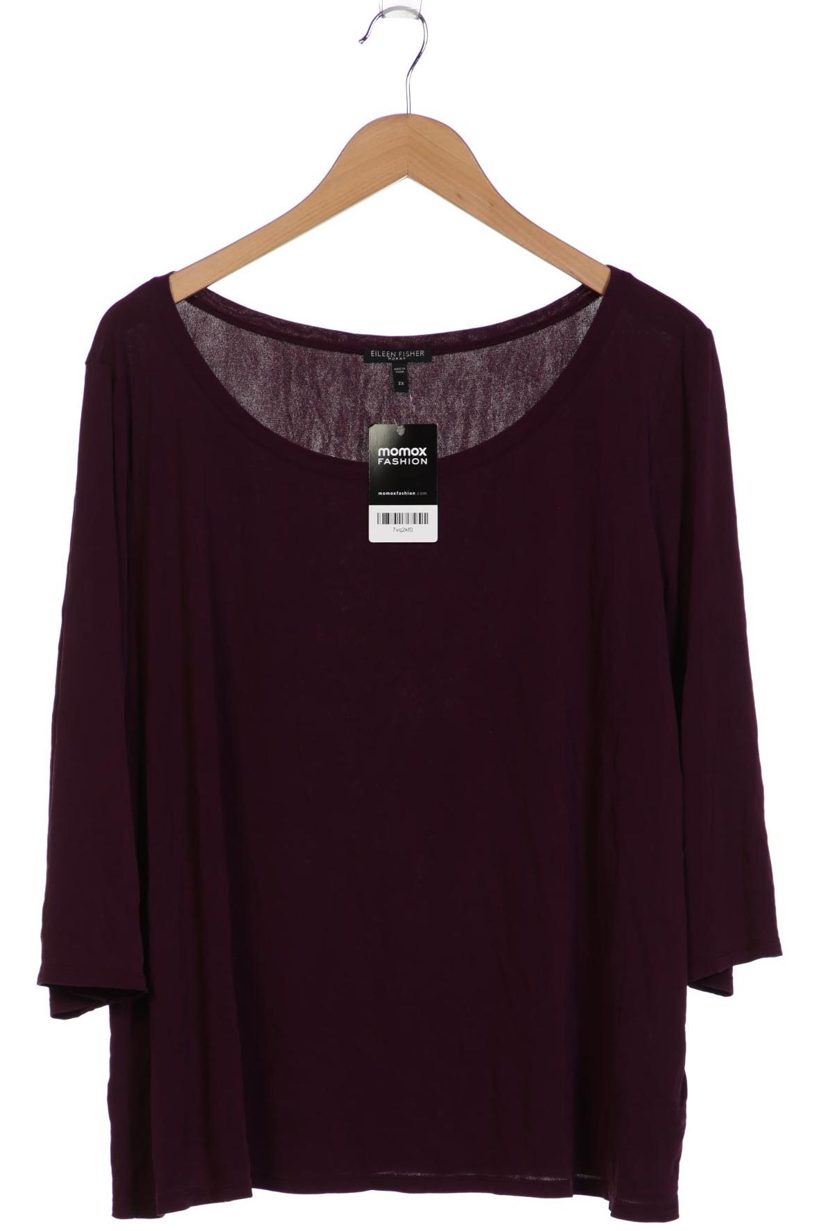 

Eileen Fisher Damen Langarmshirt, flieder, Gr. 46