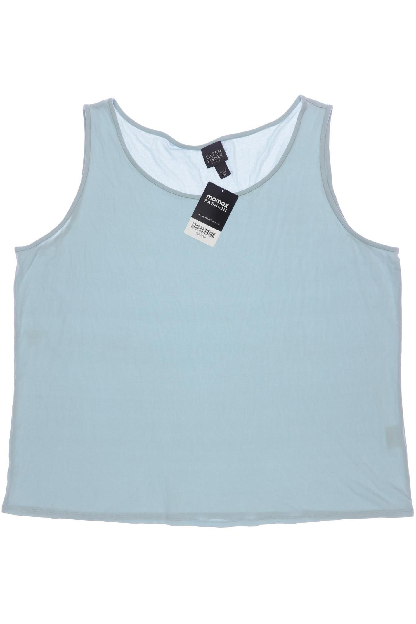 

Eileen Fisher Damen Top, türkis, Gr. 48