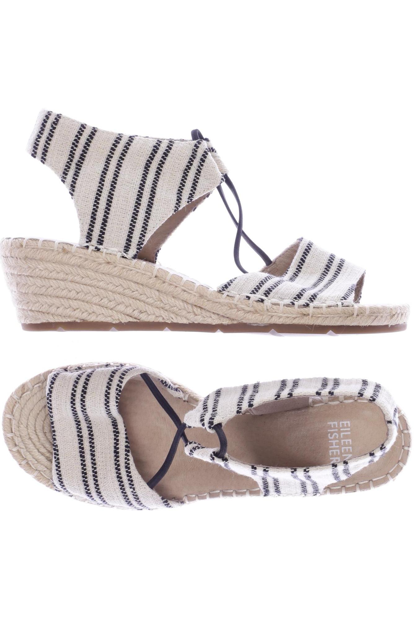 

Eileen Fisher Damen Sandale, beige, Gr. 6.5
