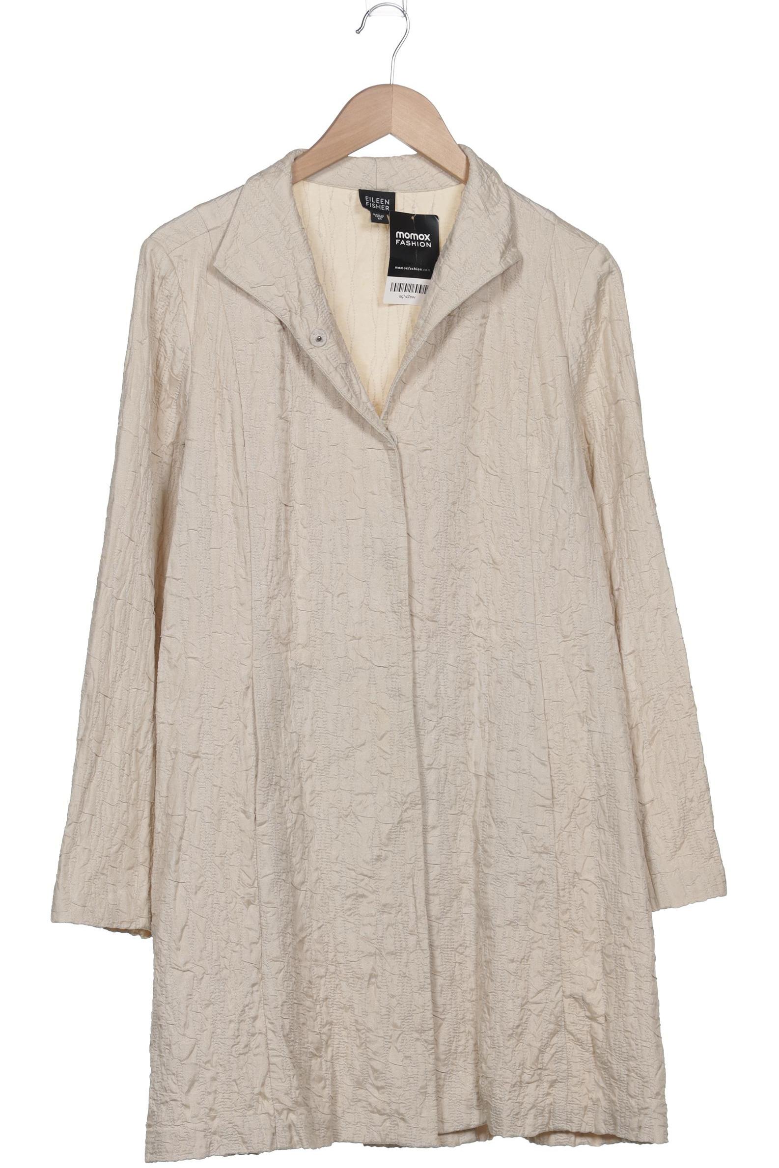 

Eileen Fisher Damen Mantel, beige, Gr. 38