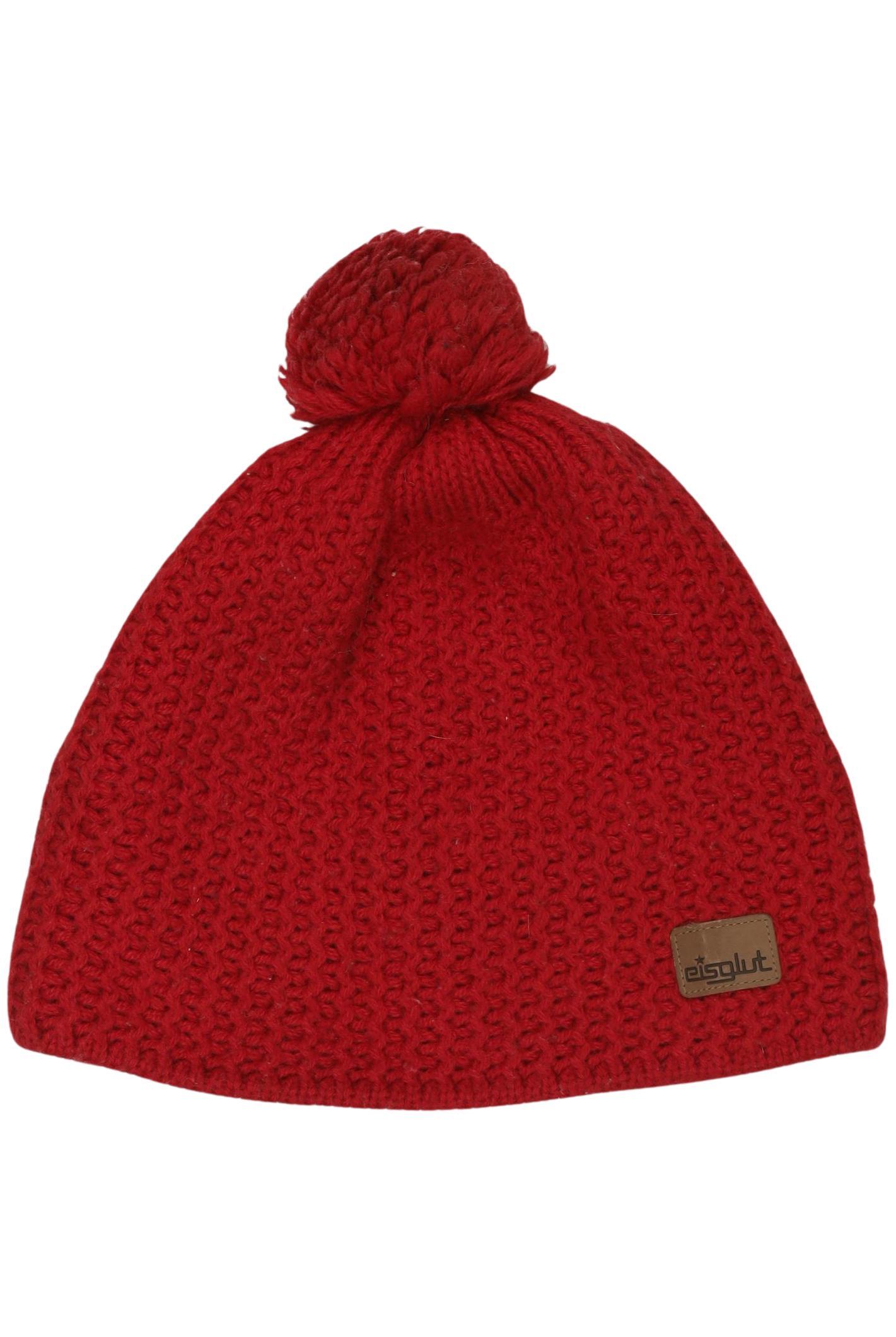 

eisglut Damen Hut/Mütze, rot, Gr. uni