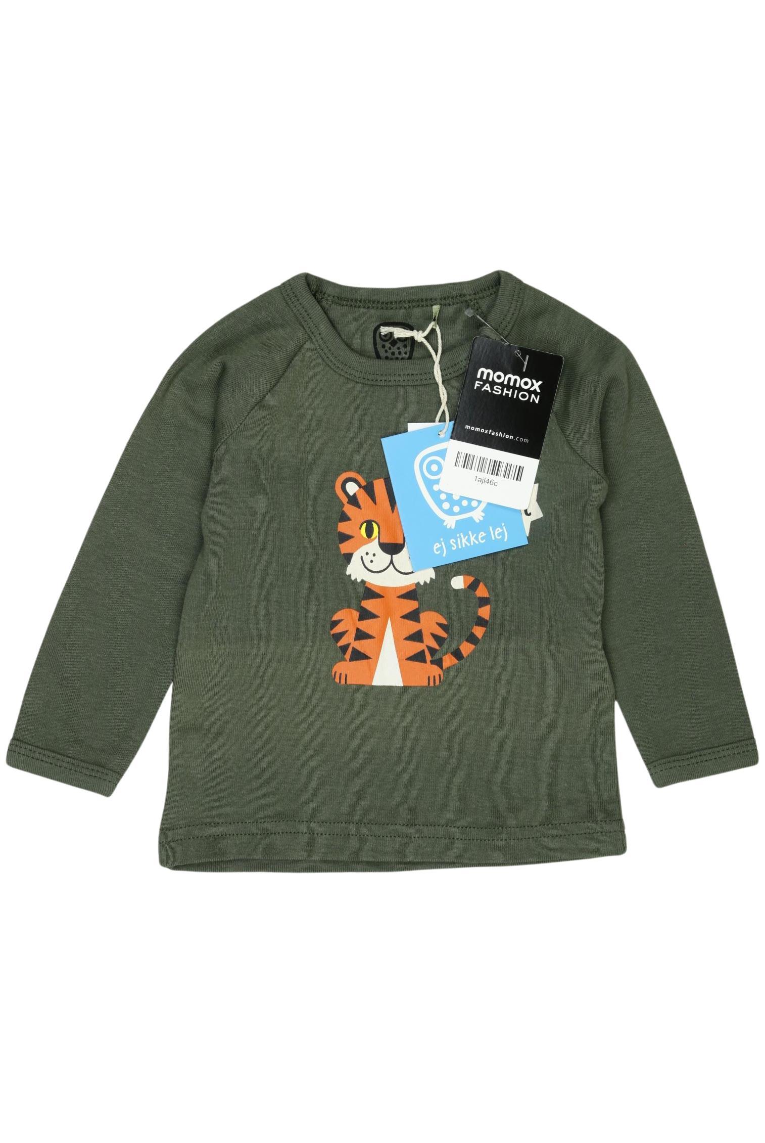 

Ej Sikke Lej Jungen Langarmshirt, grün, Gr. 74