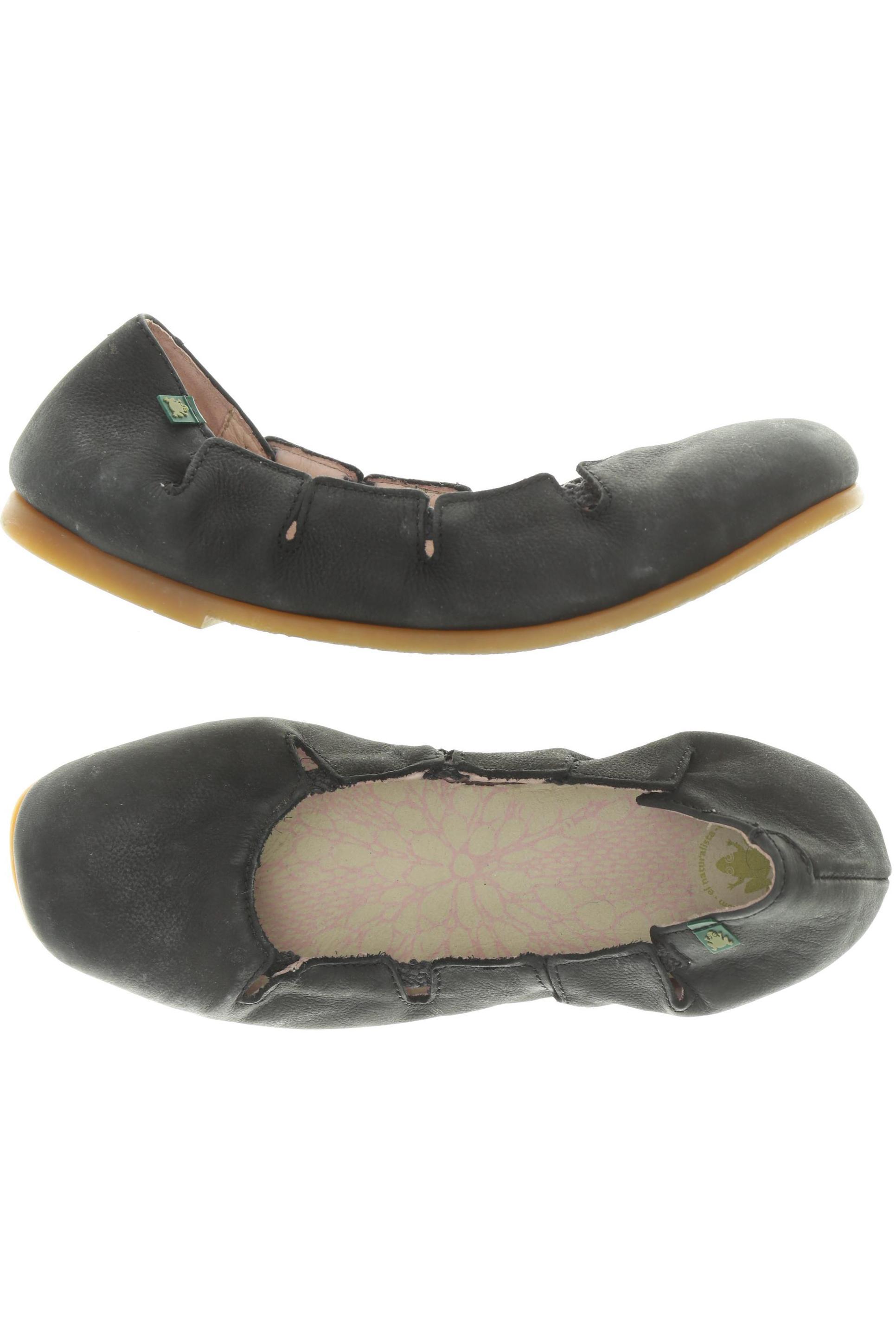 

El Naturalista Damen Ballerinas, schwarz, Gr. 39