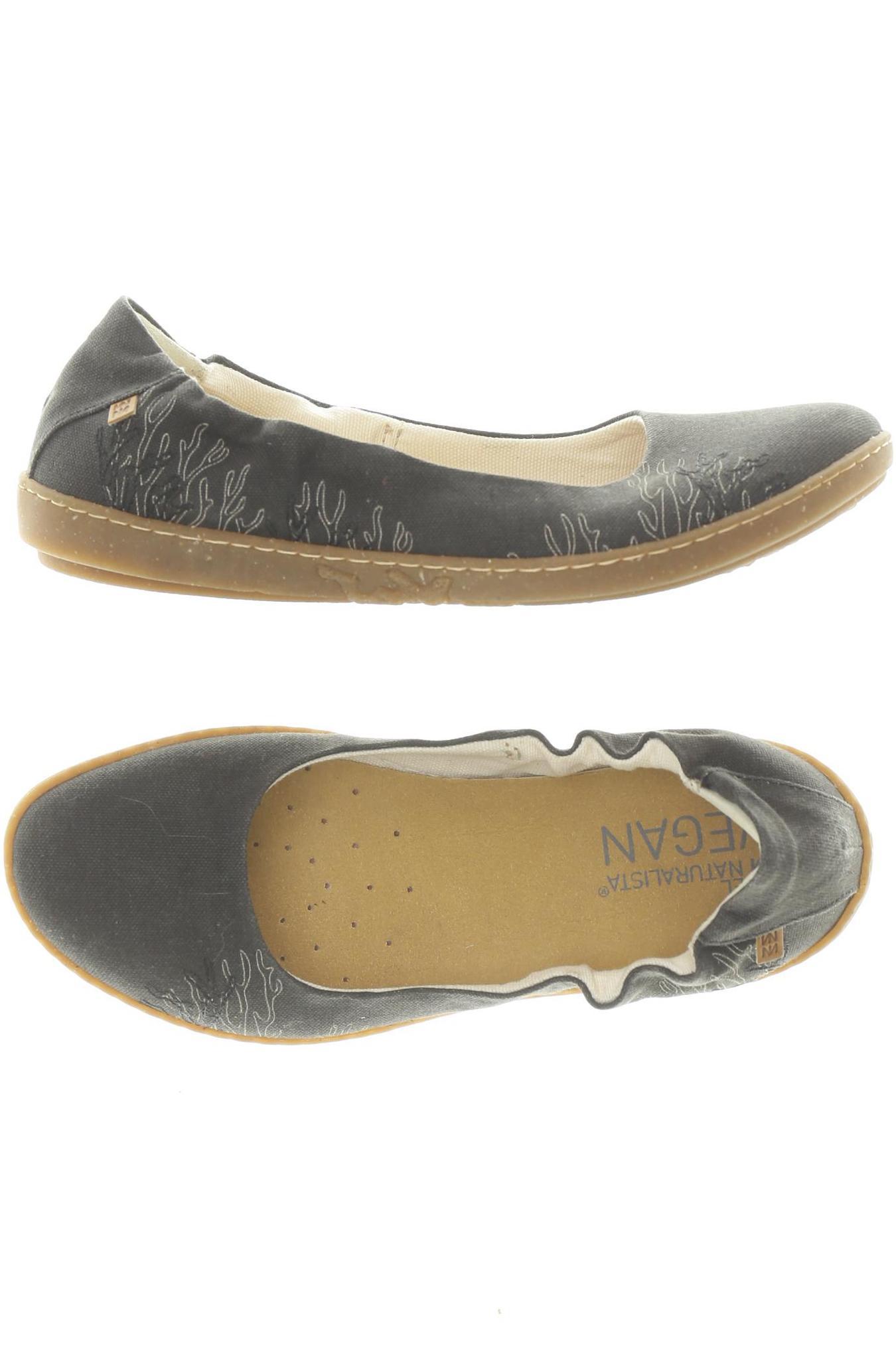 

El Naturalista Damen Ballerinas, schwarz, Gr. 37