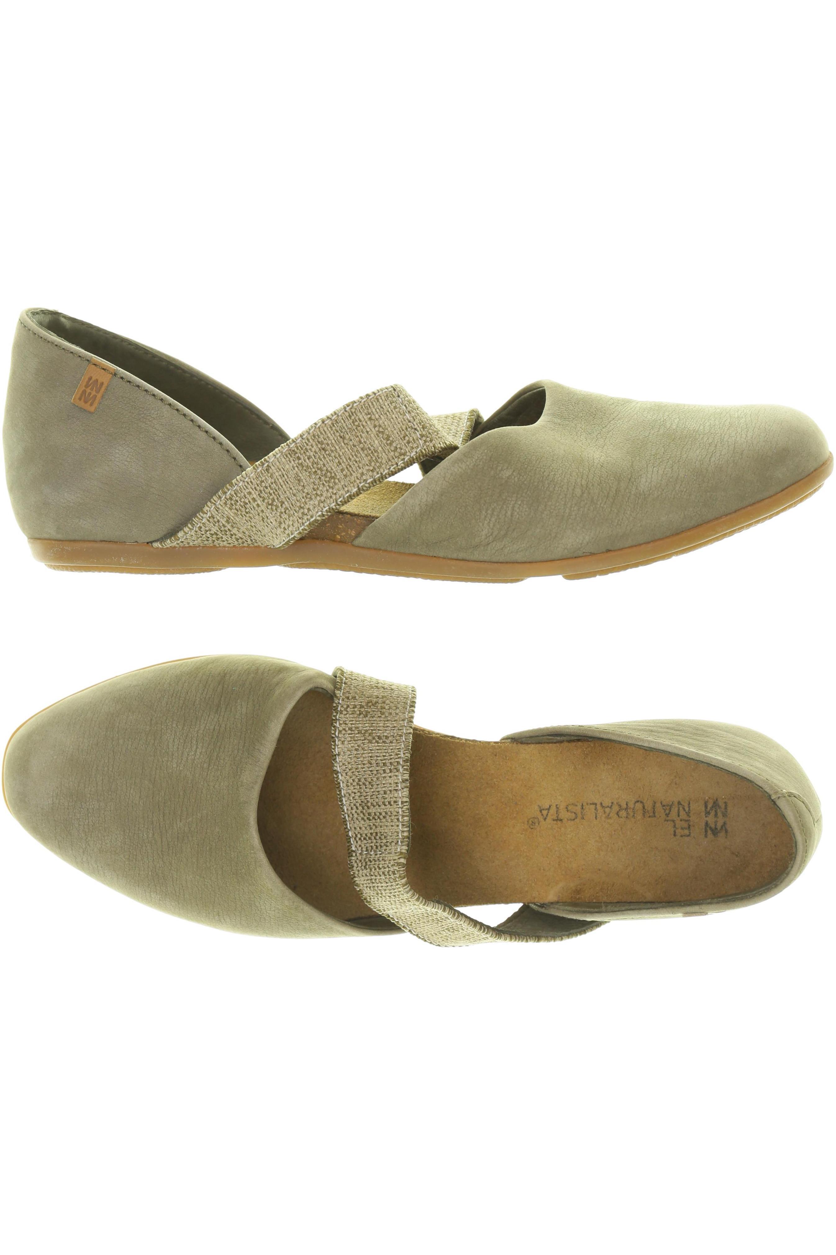 

El Naturalista Damen Ballerinas, grün, Gr. 38