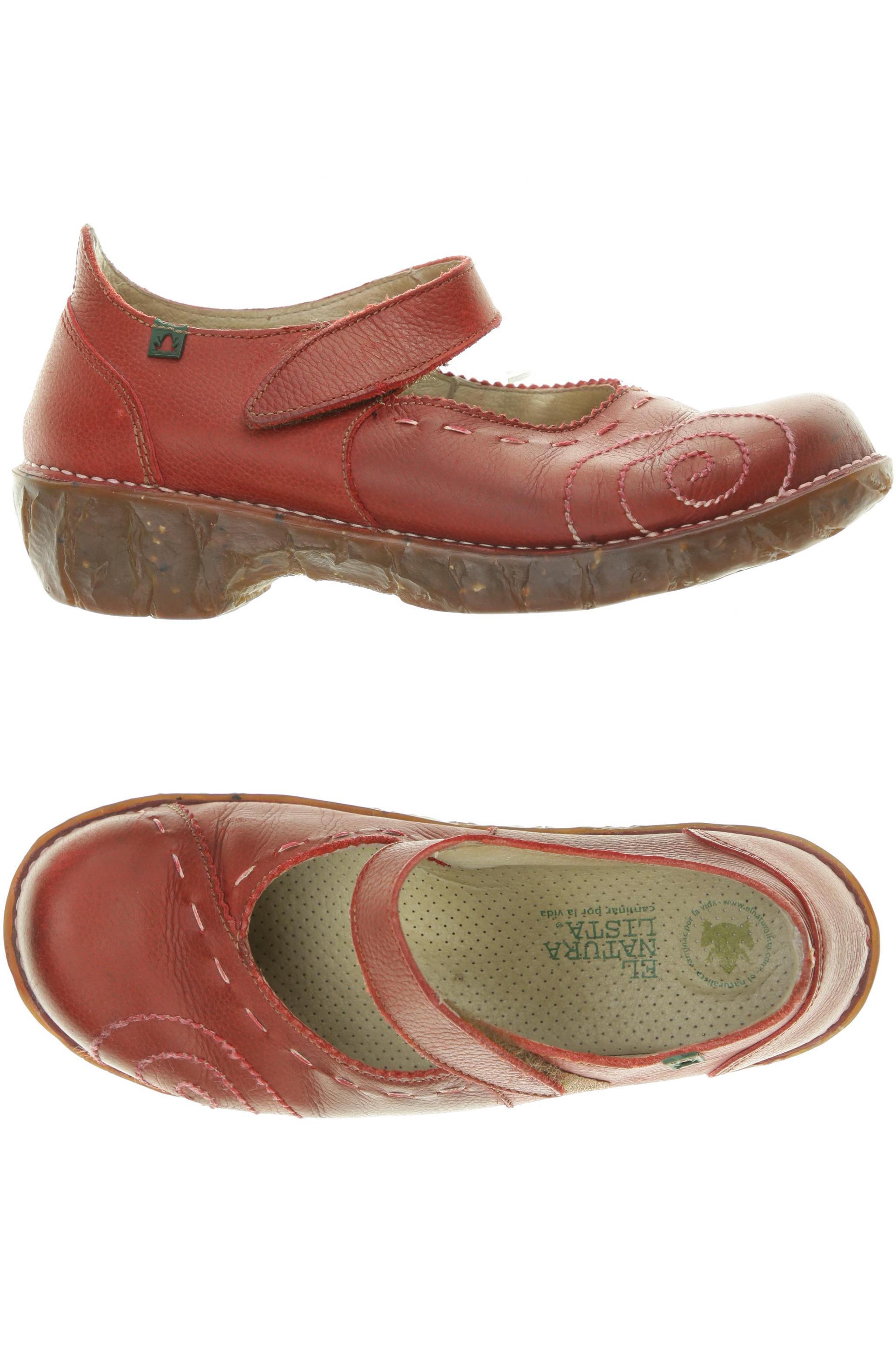 

El Naturalista Damen Halbschuh, rot, Gr. 40