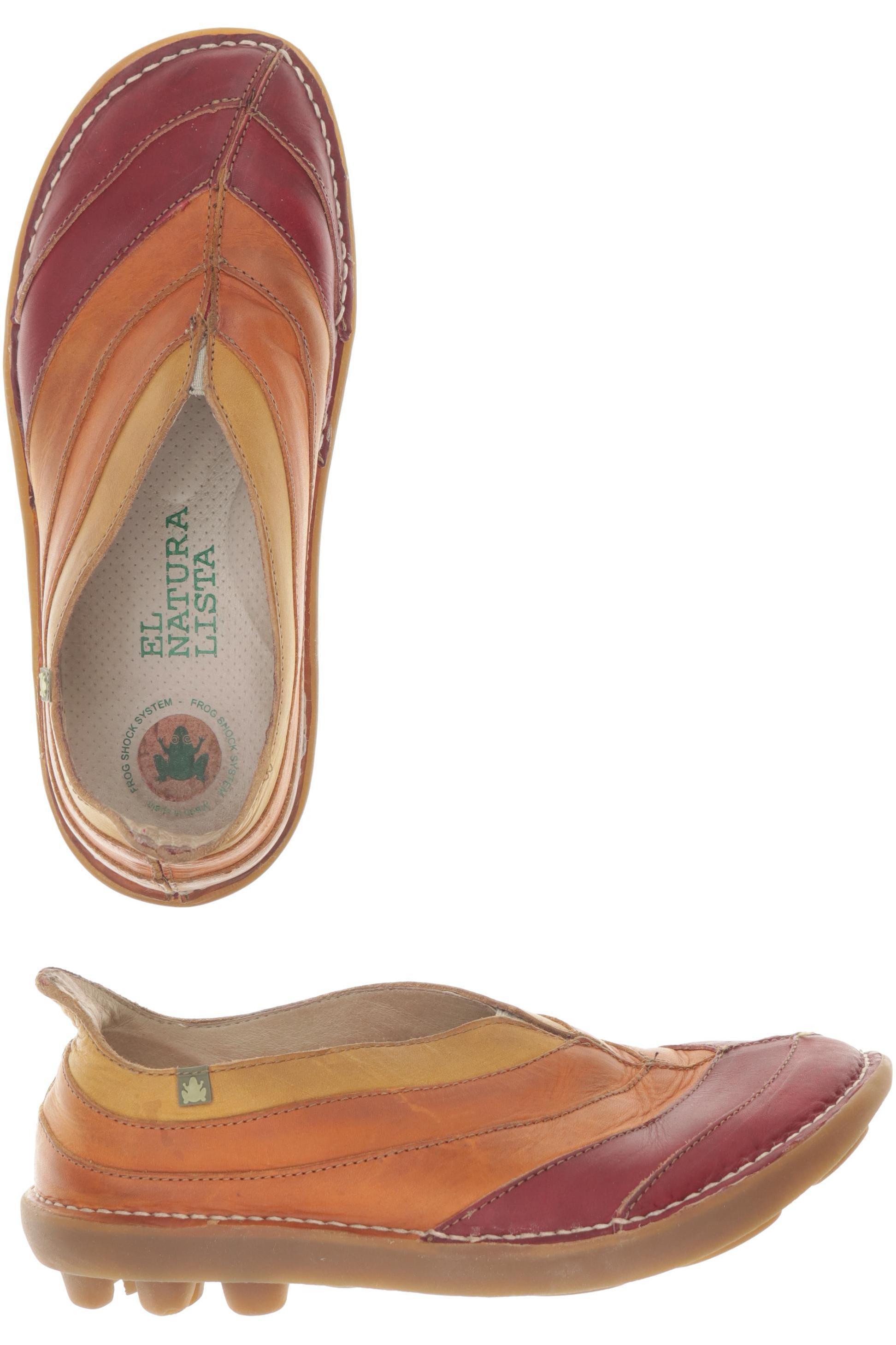 Thumbnail - El Naturalista Damen Halbschuh, orange, Gr. 38