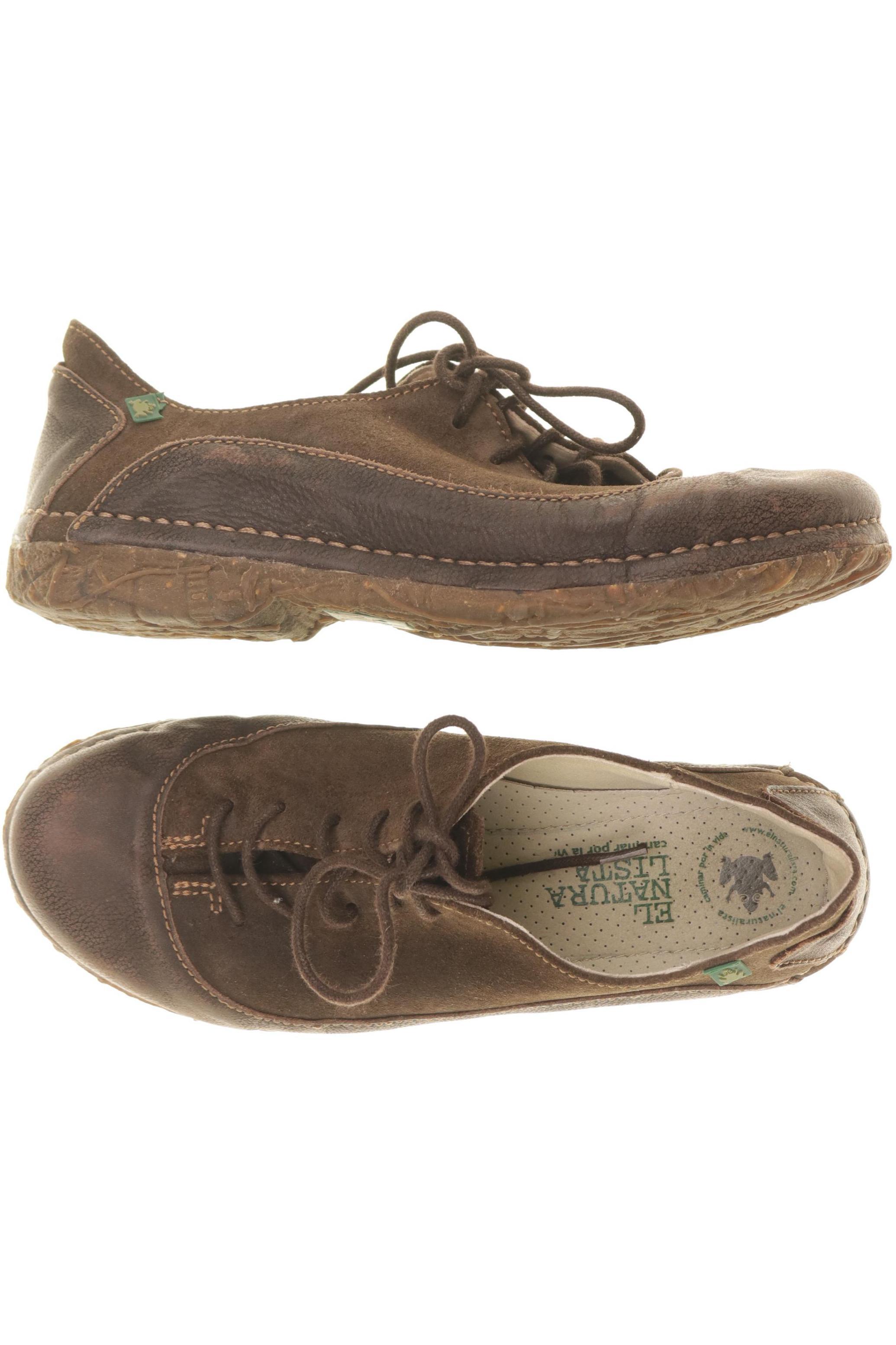 

El Naturalista Damen Halbschuh, braun, Gr. 37