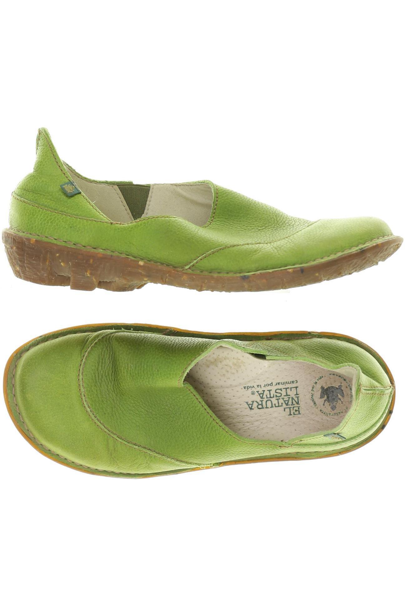 

El Naturalista Damen Halbschuh, grün, Gr. 38