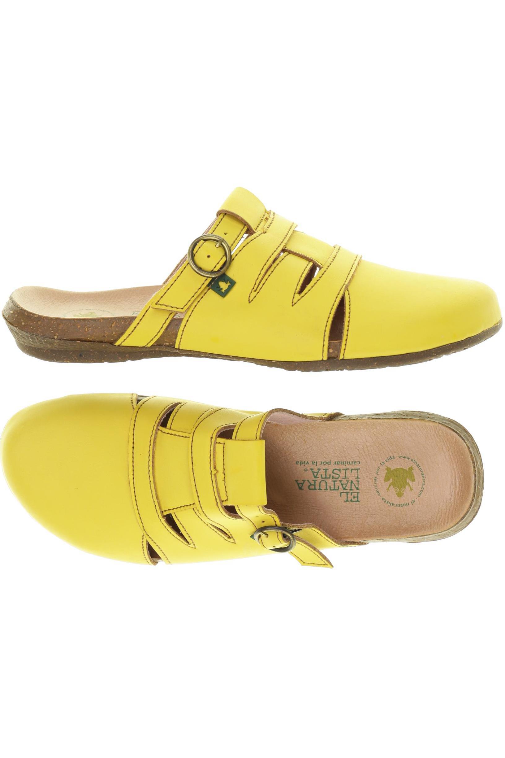 

El Naturalista Damen Sandale, gelb, Gr. 40