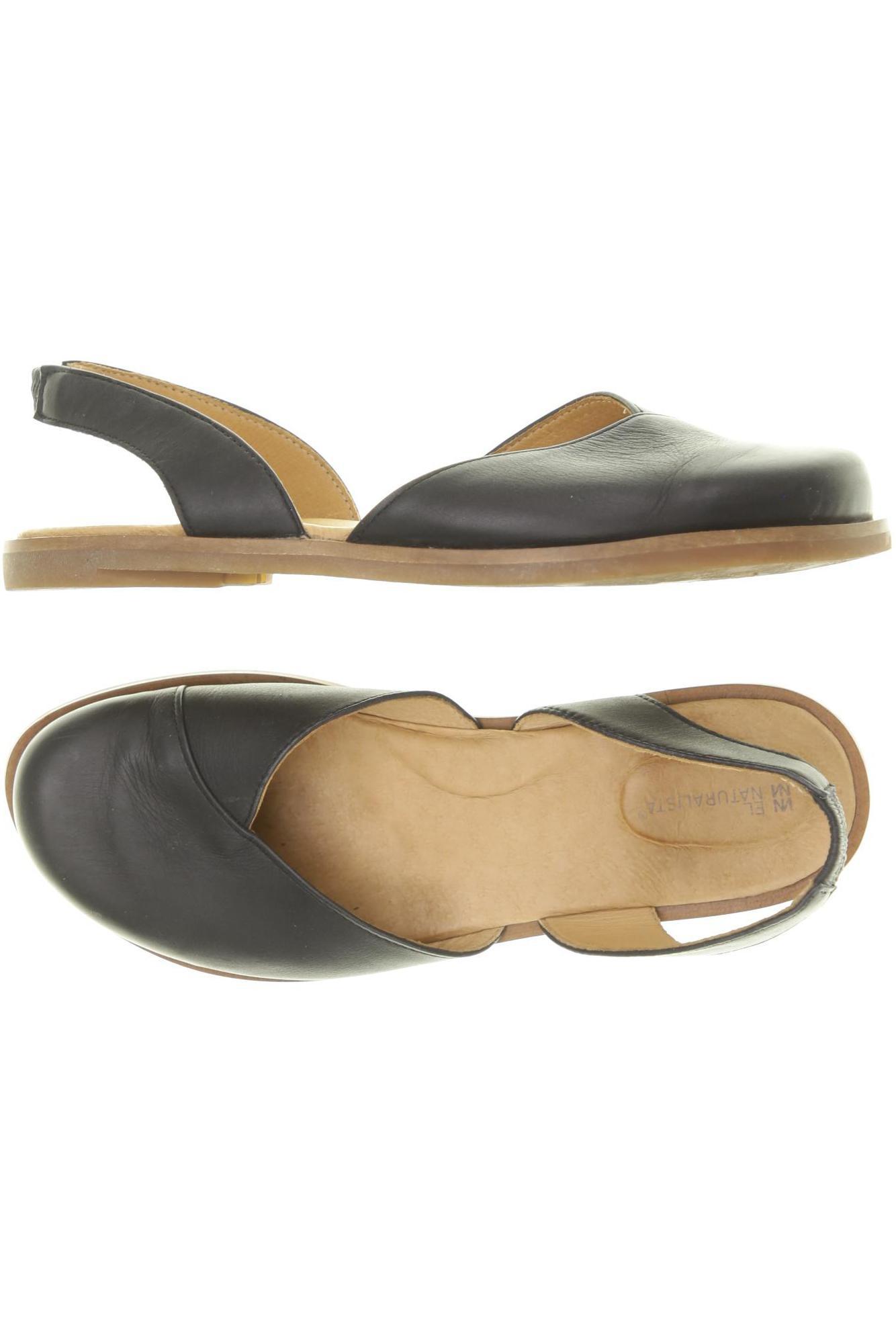 

El Naturalista Damen Sandale, schwarz, Gr. 40